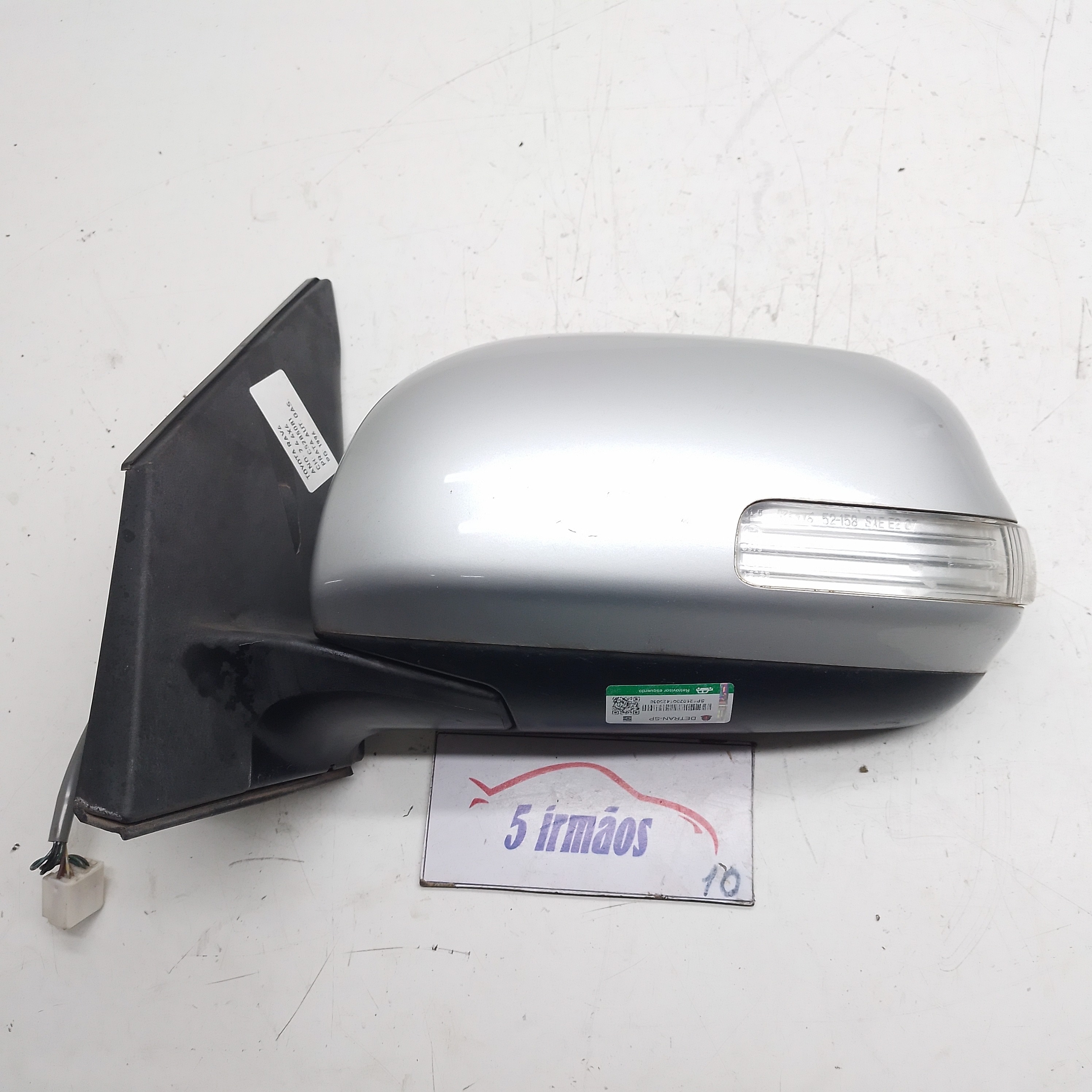 Retrovisor Esquerdo Toyota Rav4 2.4 4×4 2010 A 2012