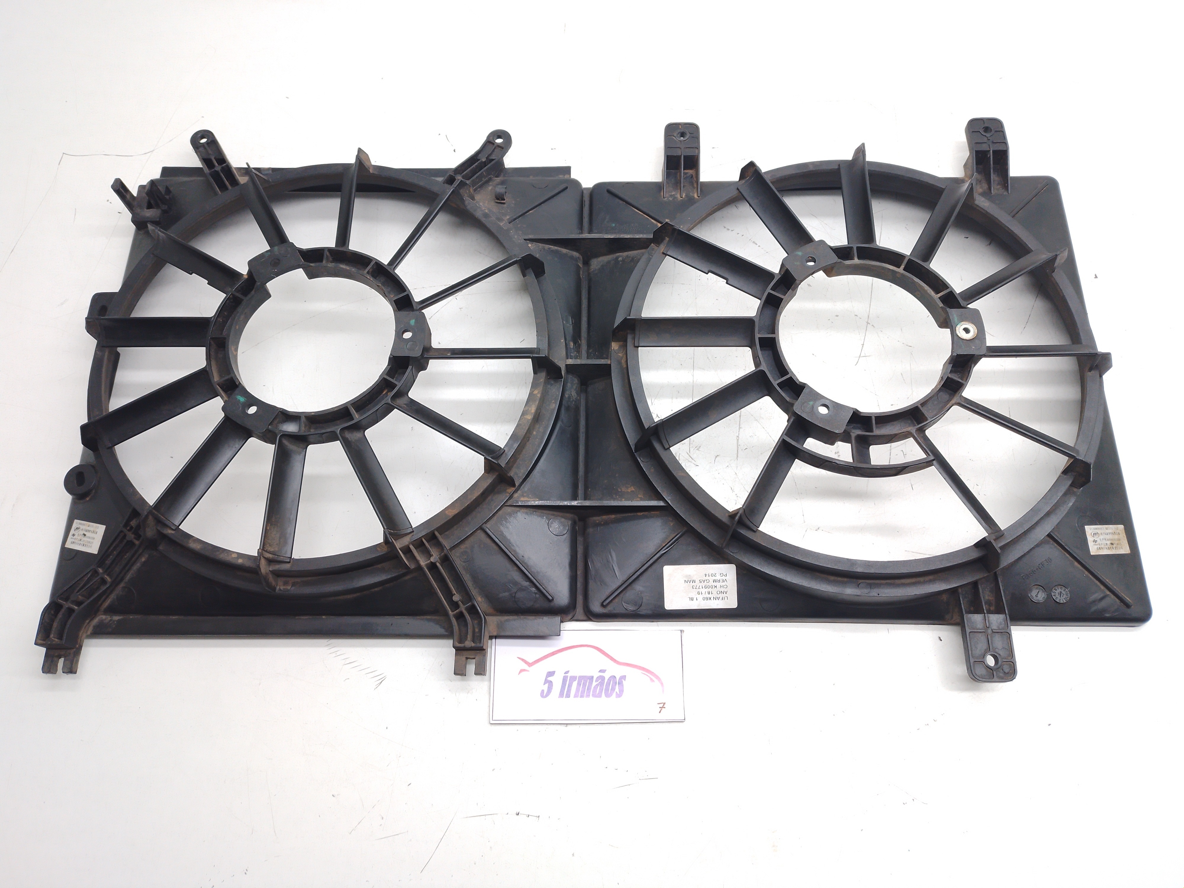 Defletor Ventoinha Lifan X60 1.8 2018 / 2019 N ºs1308000c1