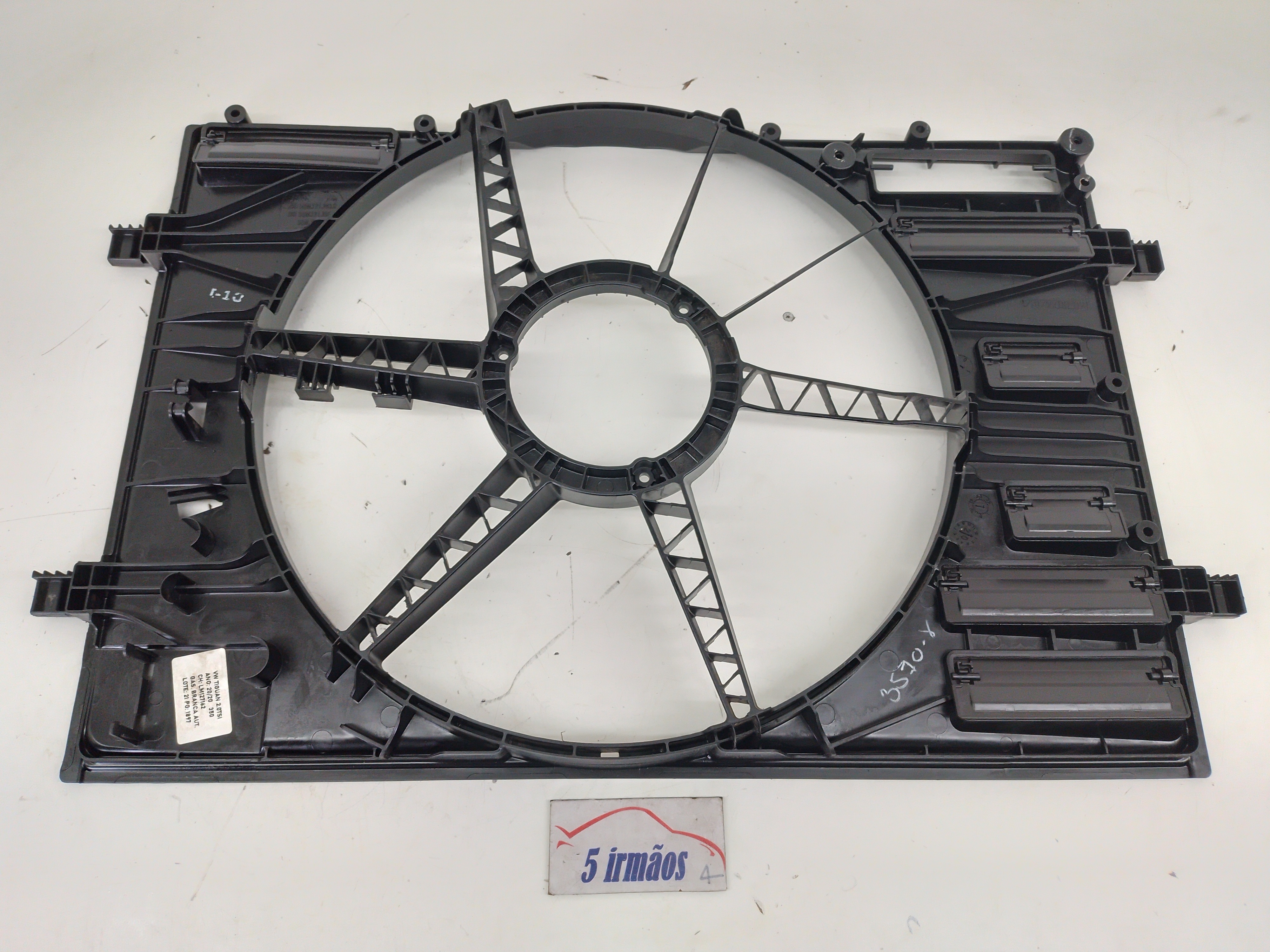 Defletor Ventoinha Radiador Vw Tiguan 350 Tsi 2.0 2019 2020