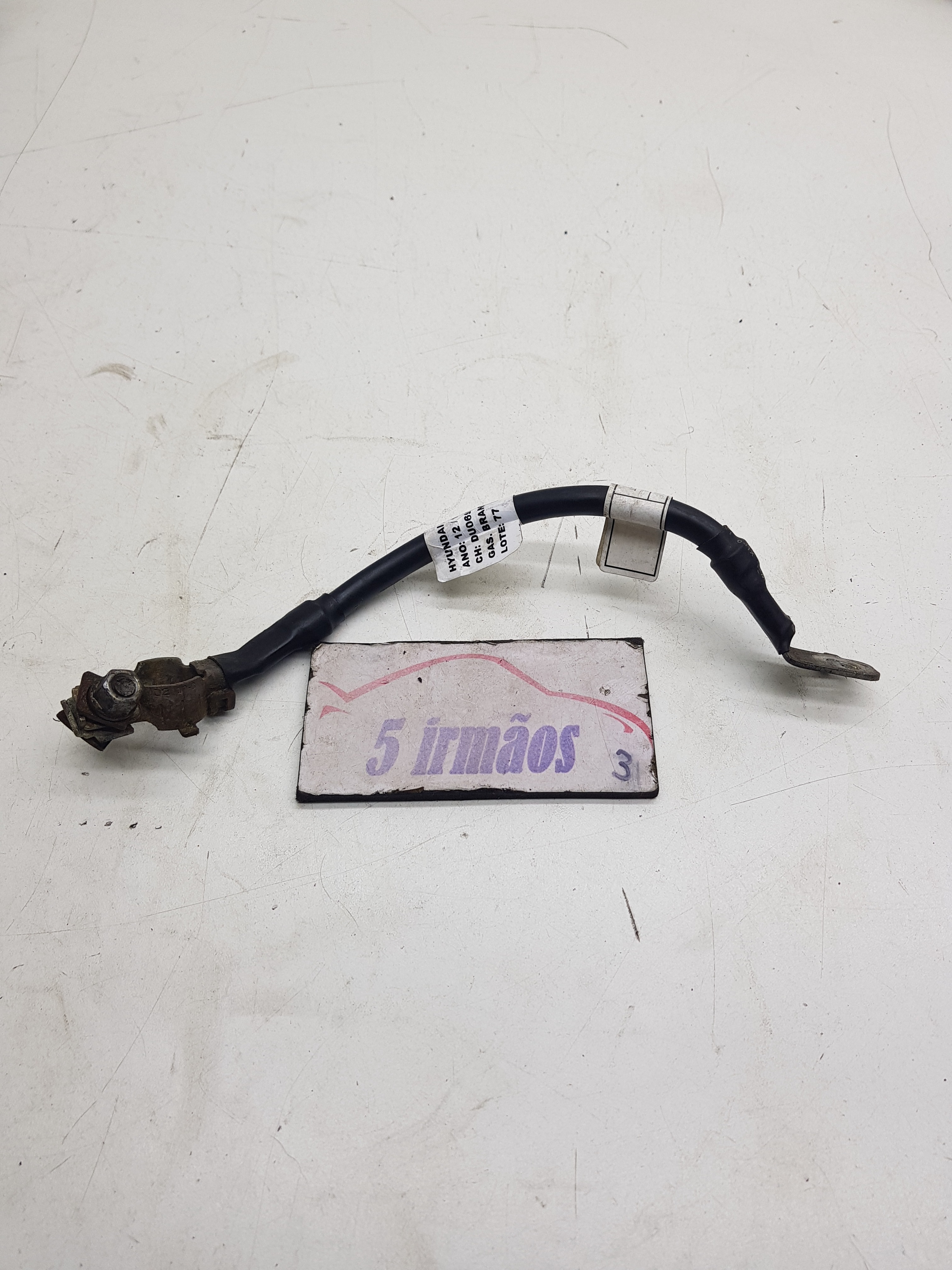 Cabo Polo Negativo Bateria Hyundai Veloster 1.6 2013