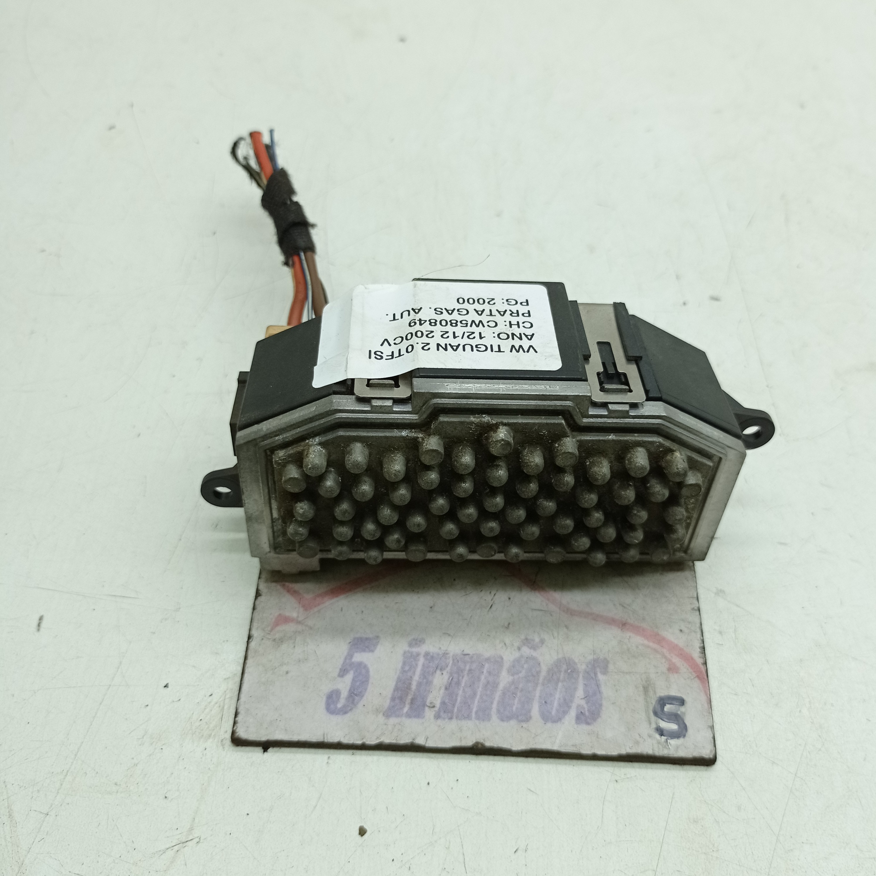 Resistência Ar Condicionado Vw Tiguan Tfsi 2012 Nº3c0907521f
