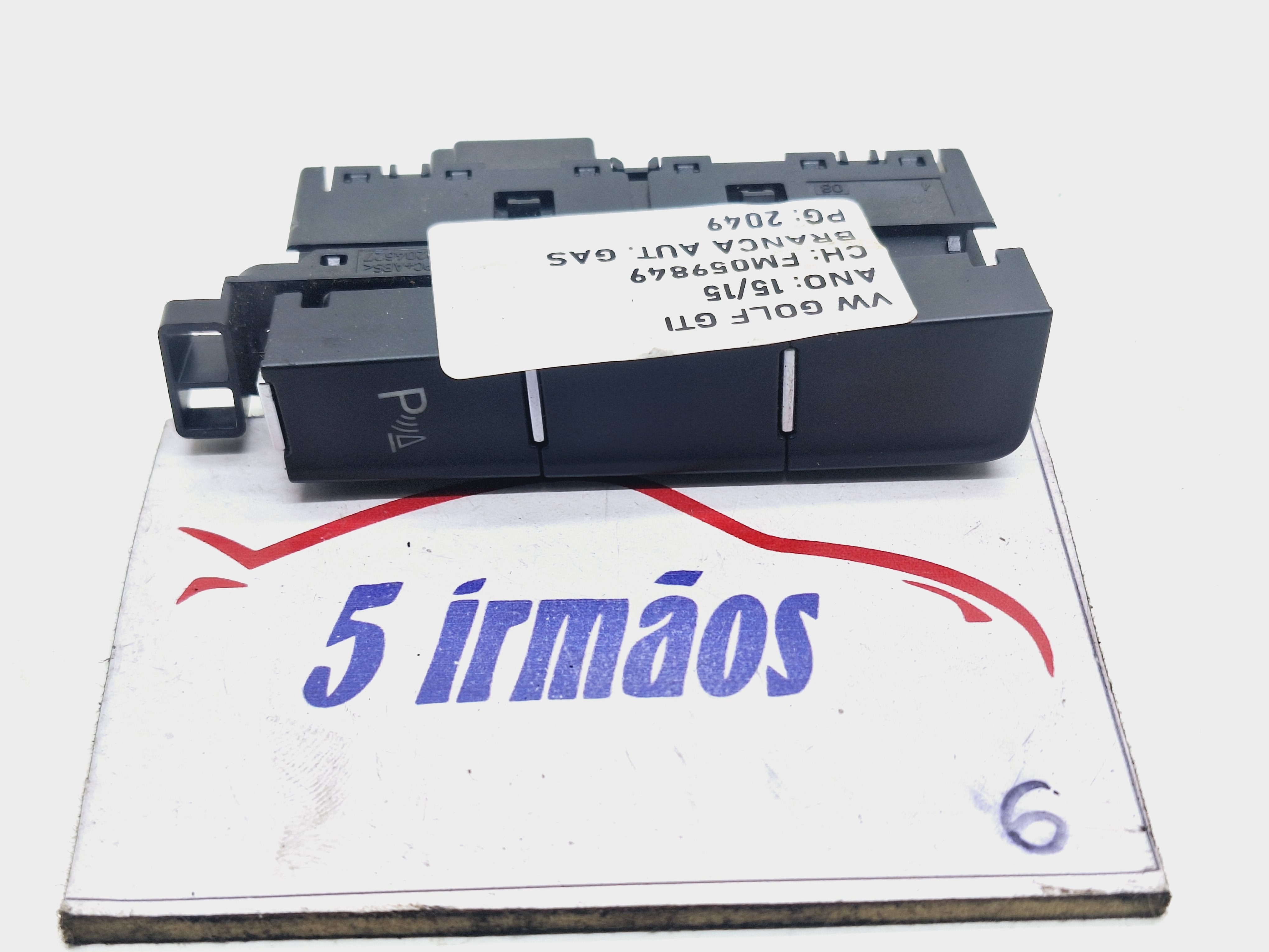 Botão Sensor Estacionamento Vw Golf Gti 2015 N5g1927238