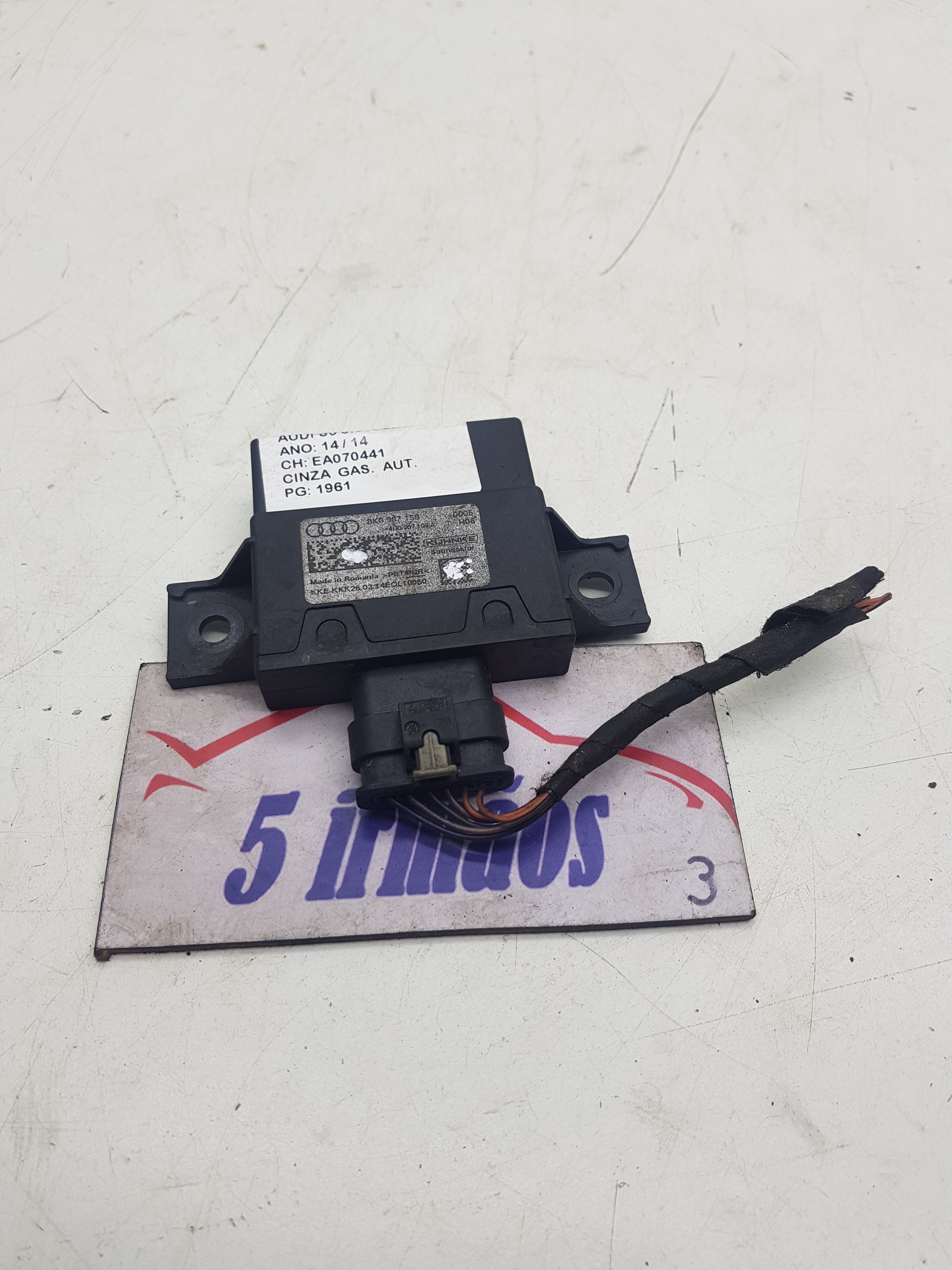 Módulo Som Impacto Audi S5 Tfsi 3.0 2014 8k0907159