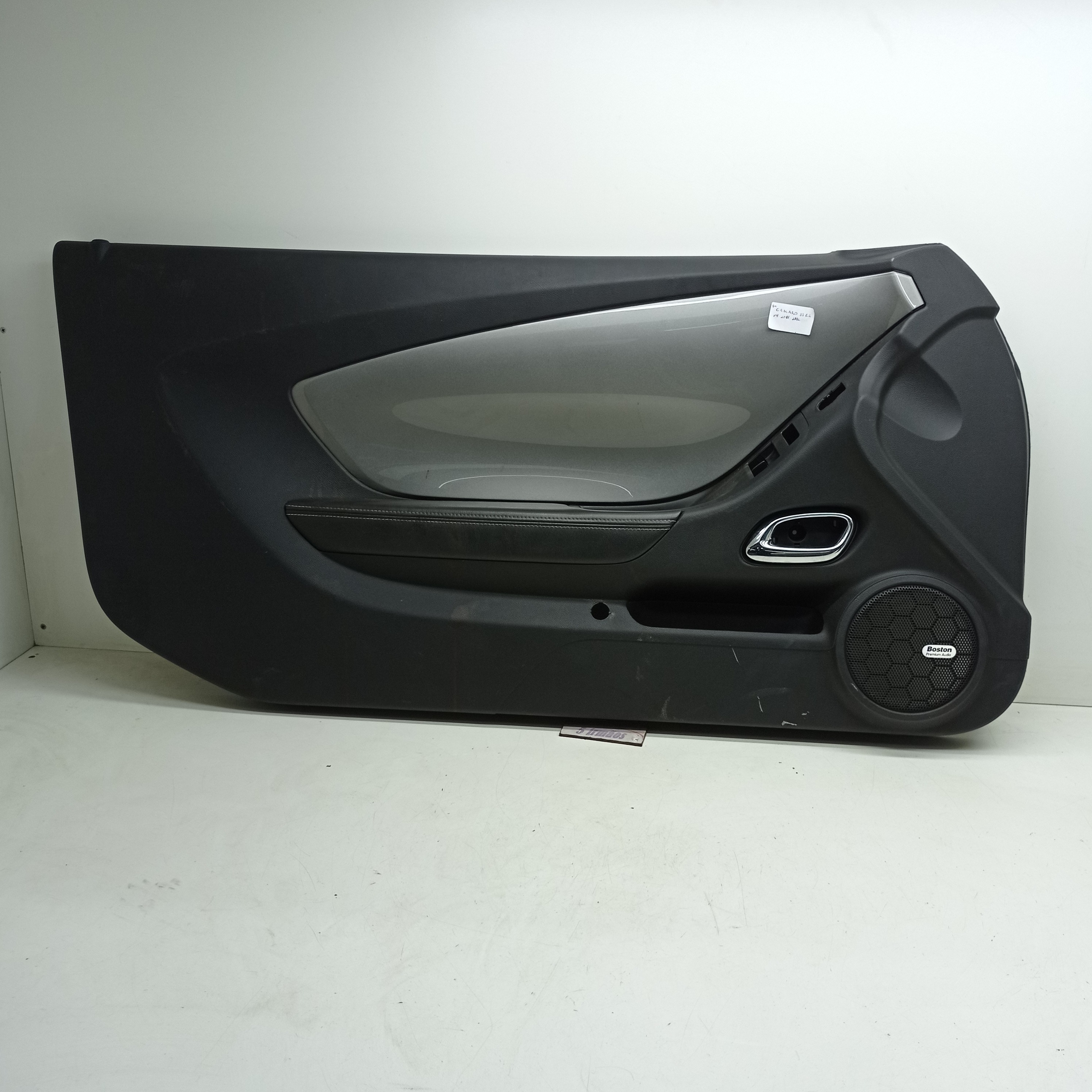 Forro Porta Esquerdo Gm Camaro Ss 6.2 V8 2011 2012 Preto / Cinza