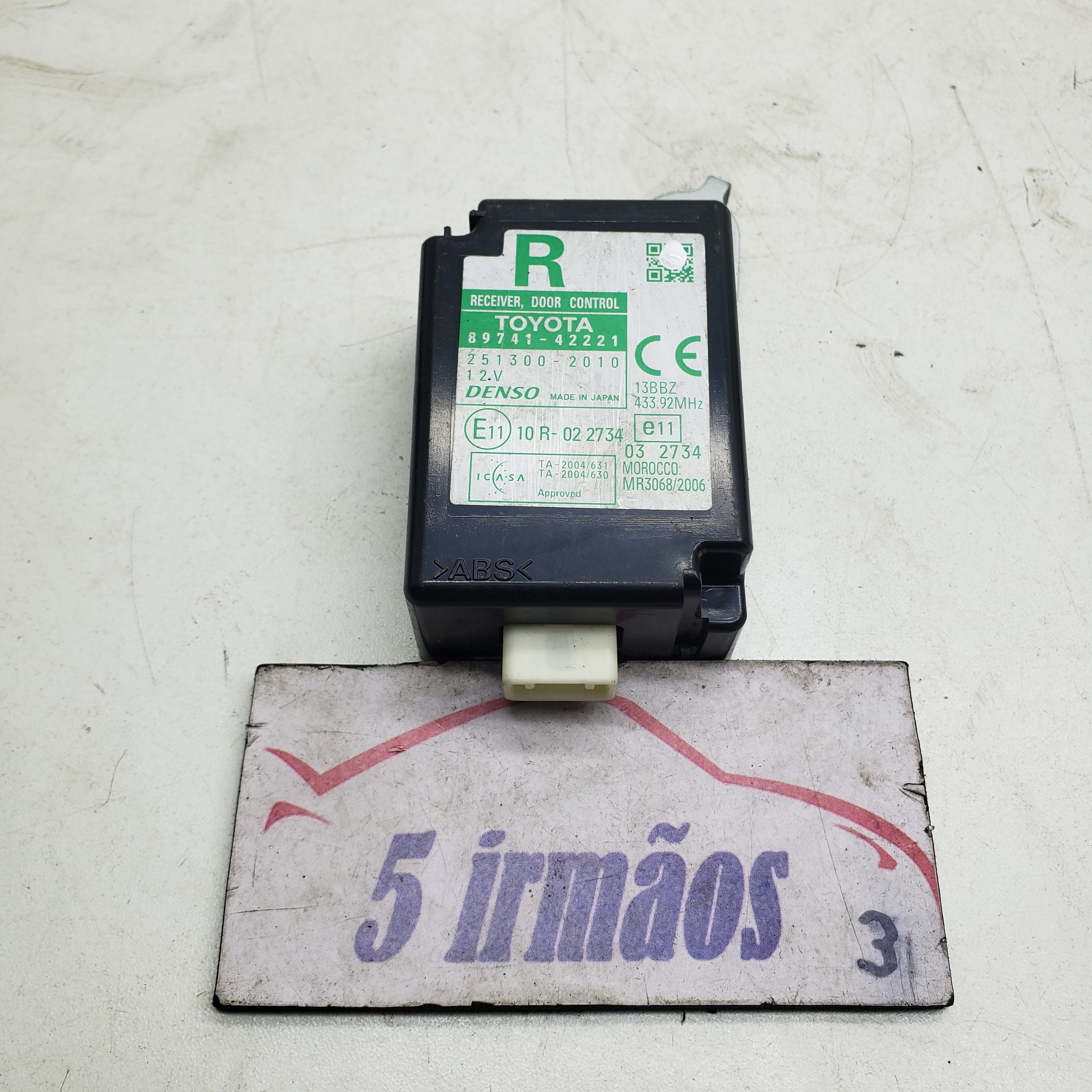 Módulo Controle Porta Toyota Rav4 2.4 2010 Nº8974142221