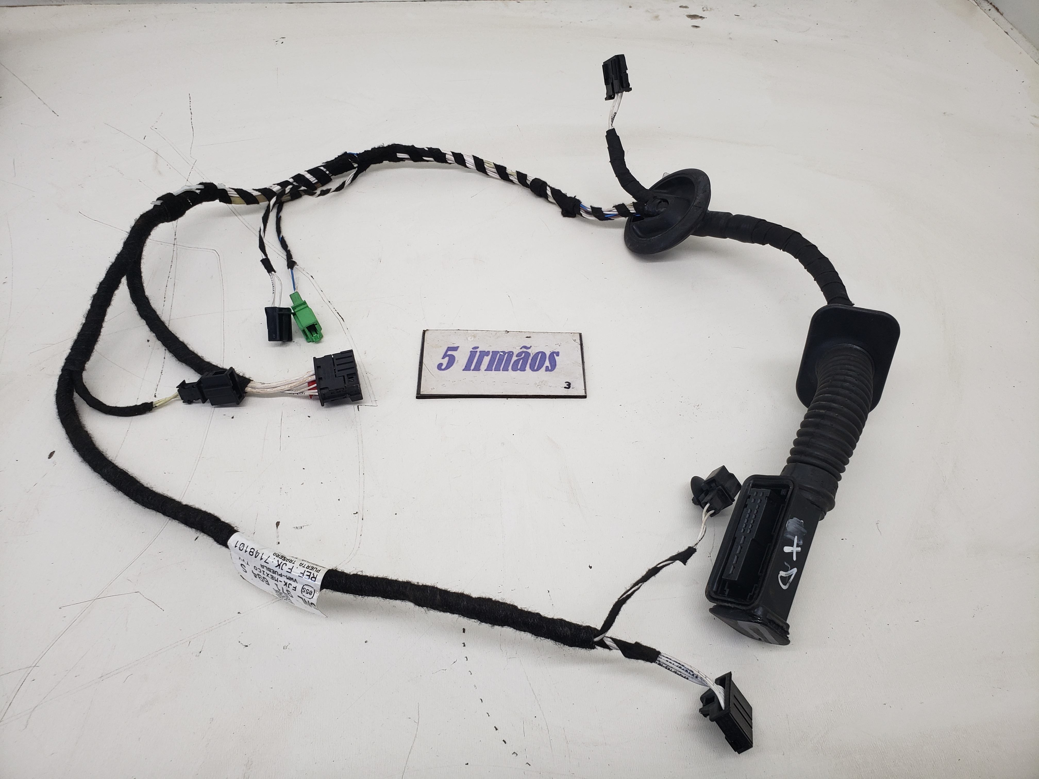 Chicote Porta Traseira Direita Vw Tiguan 350 Tsi 2.0 2018