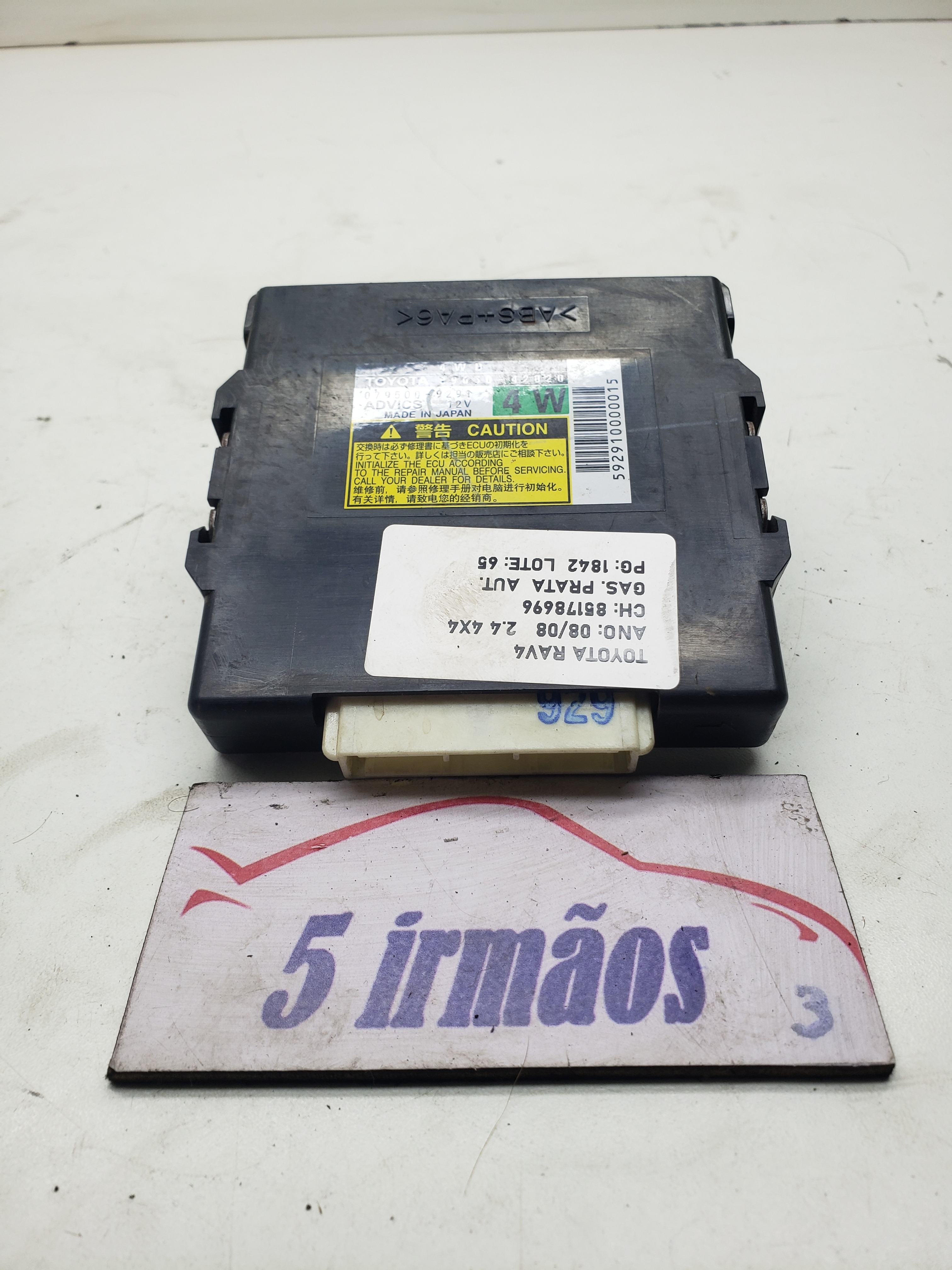 Módulo Controle Tração Toyota Rav4 2.4 4×4 2008 N8963042020