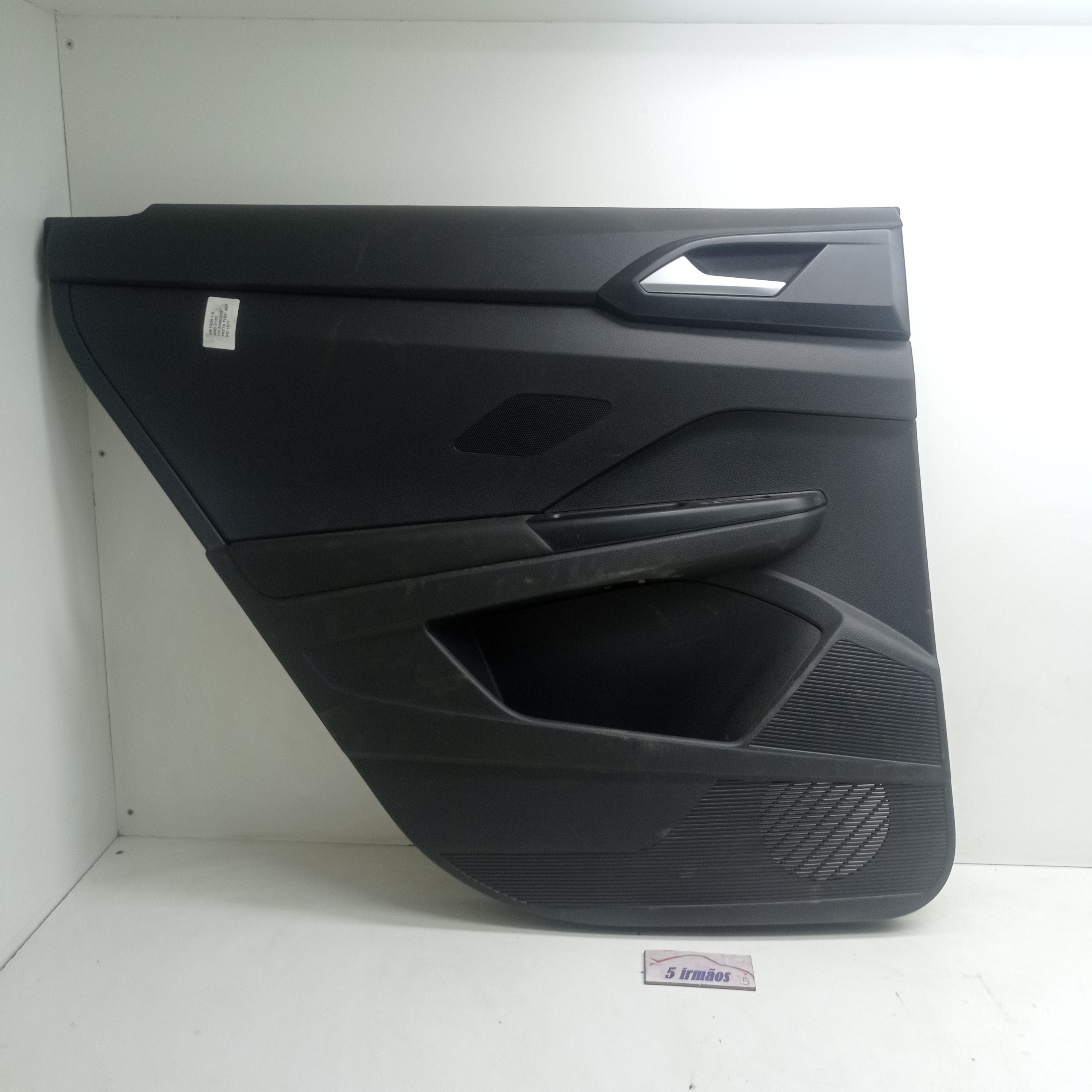 Forro Porta Traseira Esquerda Vw Taos 1.4 2021 2022 Preto