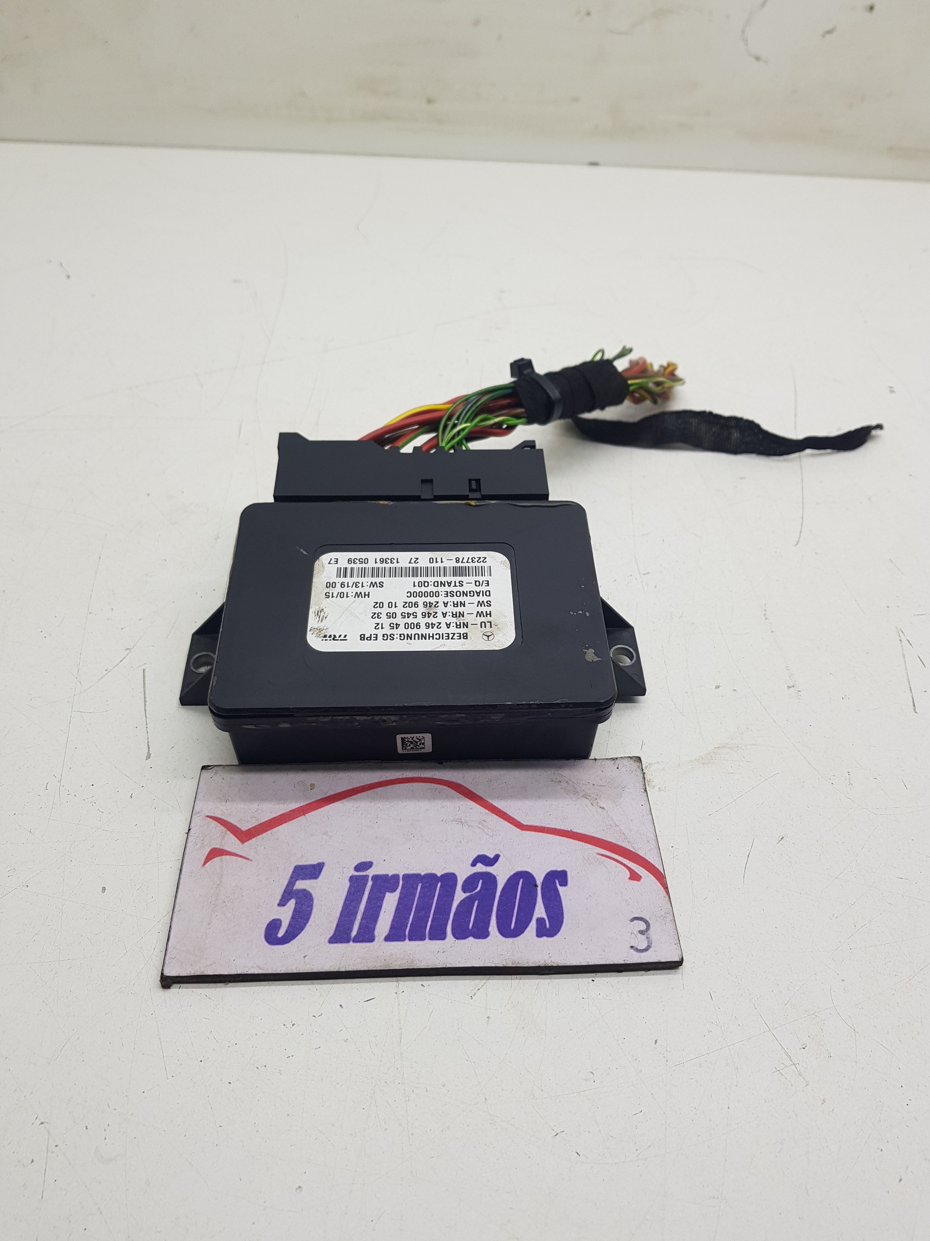 Módulo Estacionamento Mercedes A200 1.6 2014 Nºa2469004512