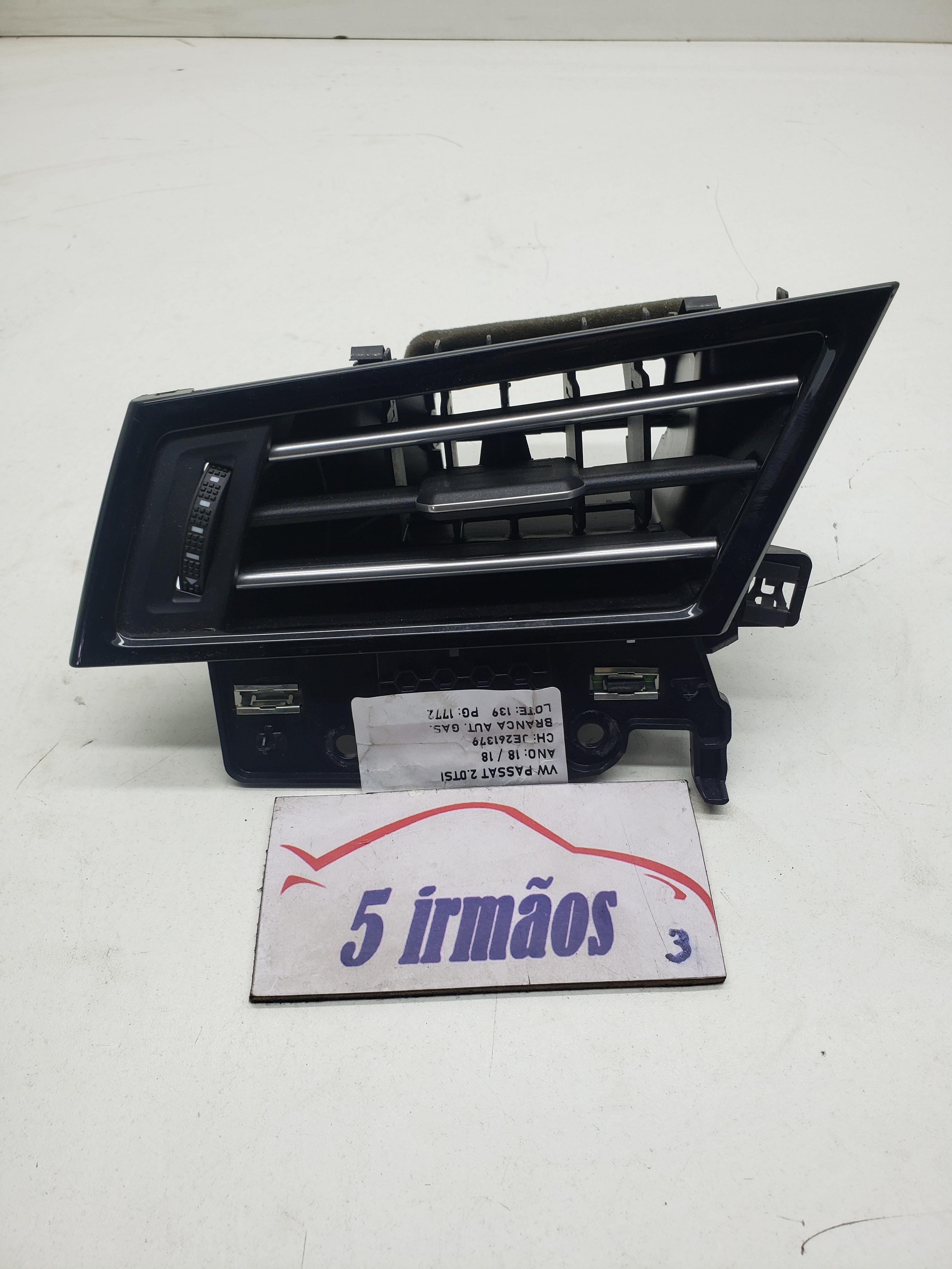 Difusor Ar Esquerdo Vw Passat Tsi 2.0 2018 2019 N3g1819701e