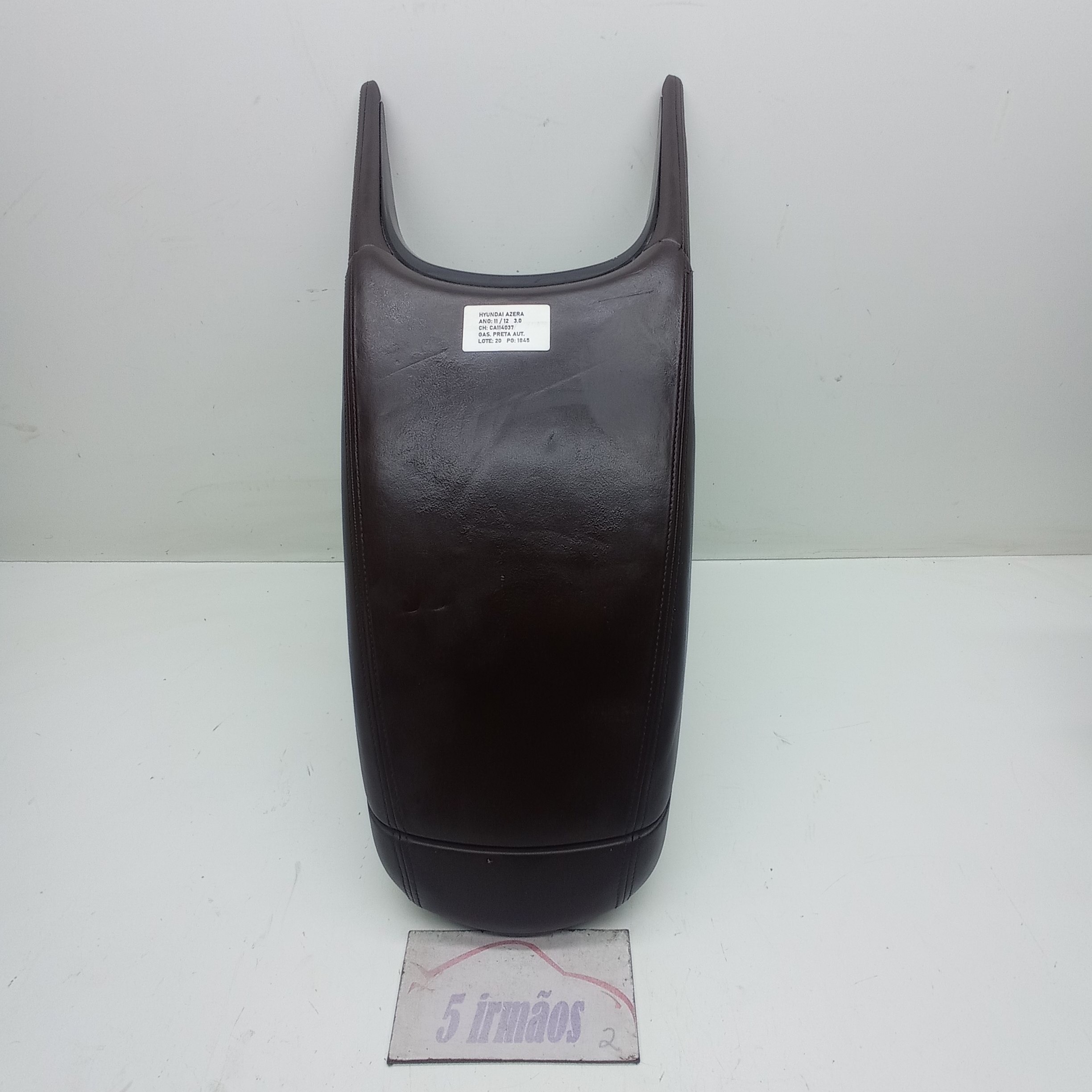 Apoio Braço Console Central Hyundai Azera 3.0 V6 2012  Marrom-escuro