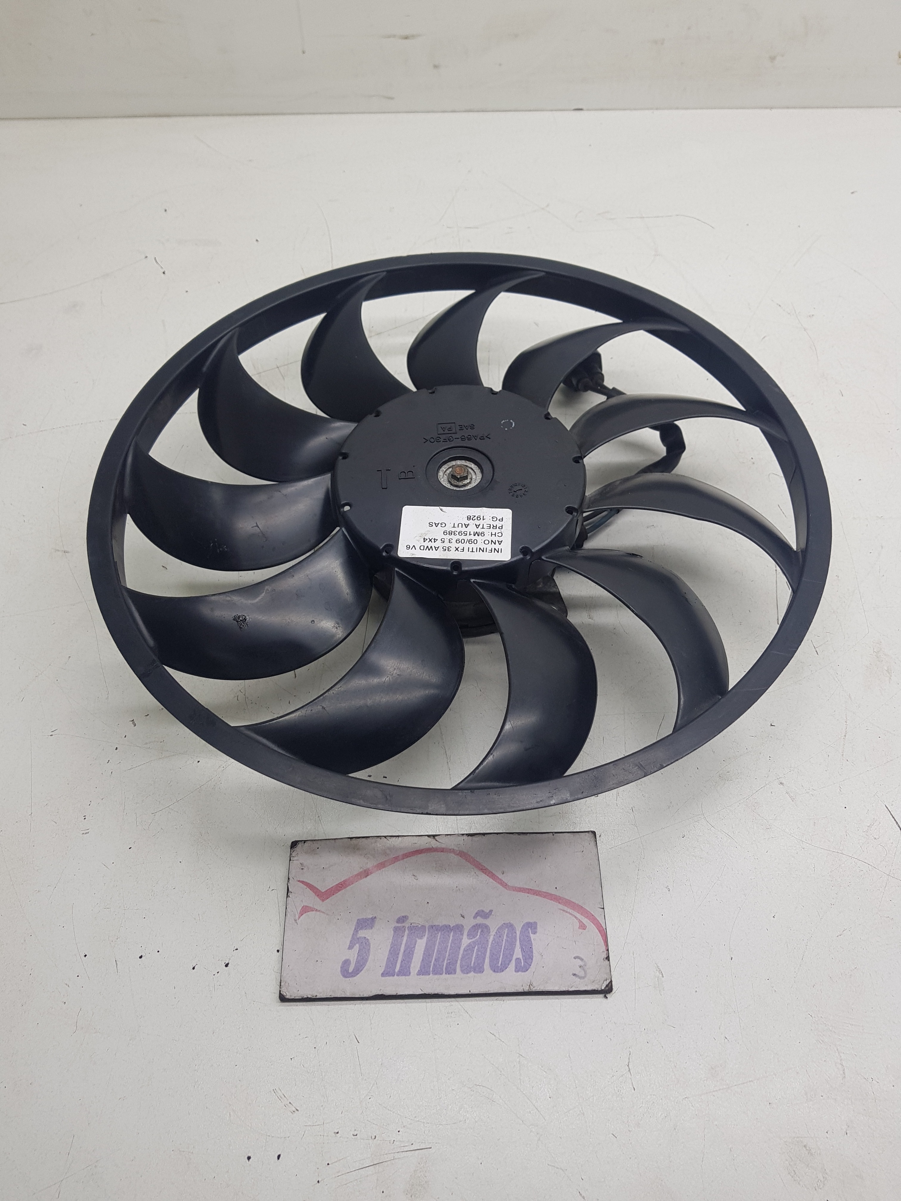 Ventoinha Radiador Infiniti Fx35 3.5 2009 / 2010 Nºa7400001