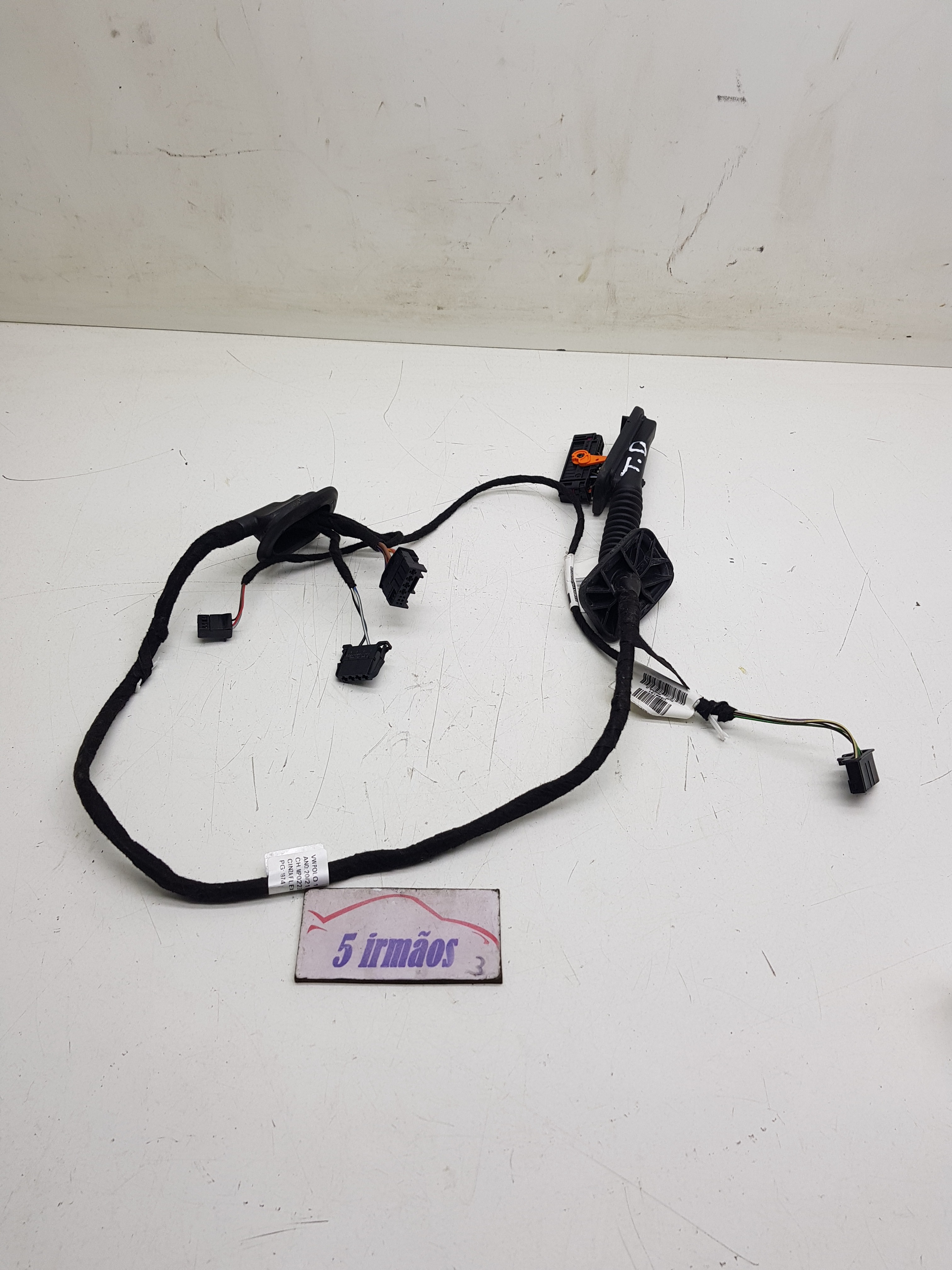 Chicote Porta Traseira Direita Vw Polo Tsi 1.0 2021