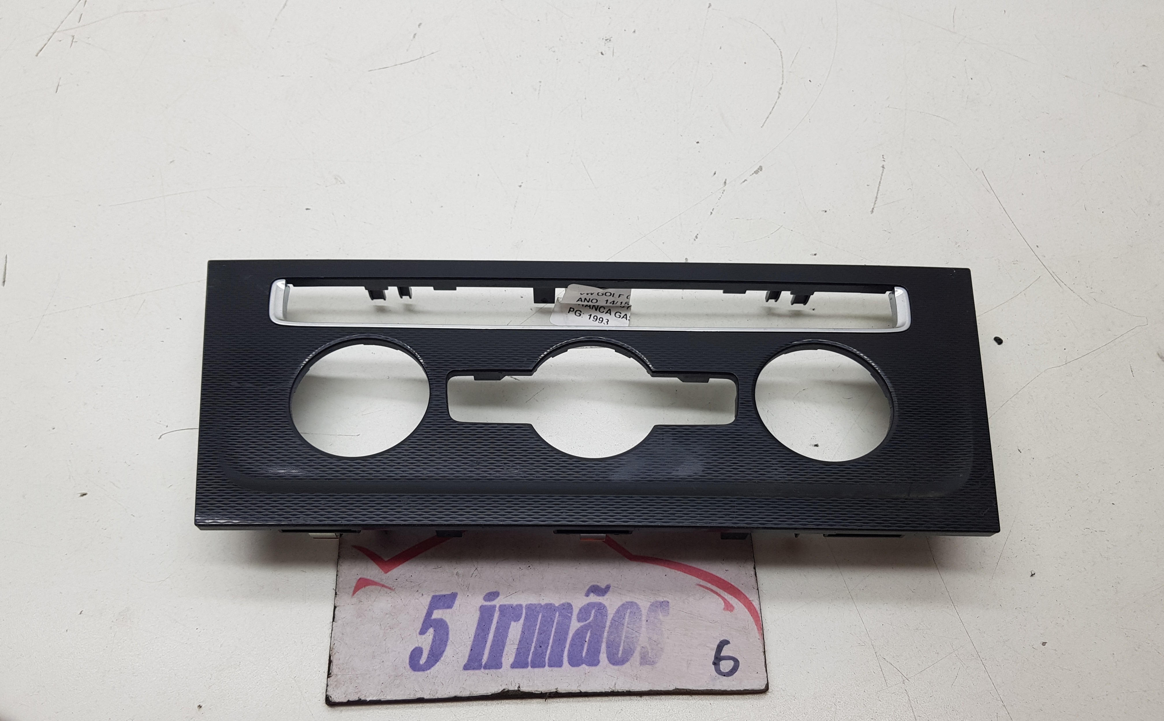 Moldura Comando Ar Condicionado Vw Golf Gti 2.0 2014 2015