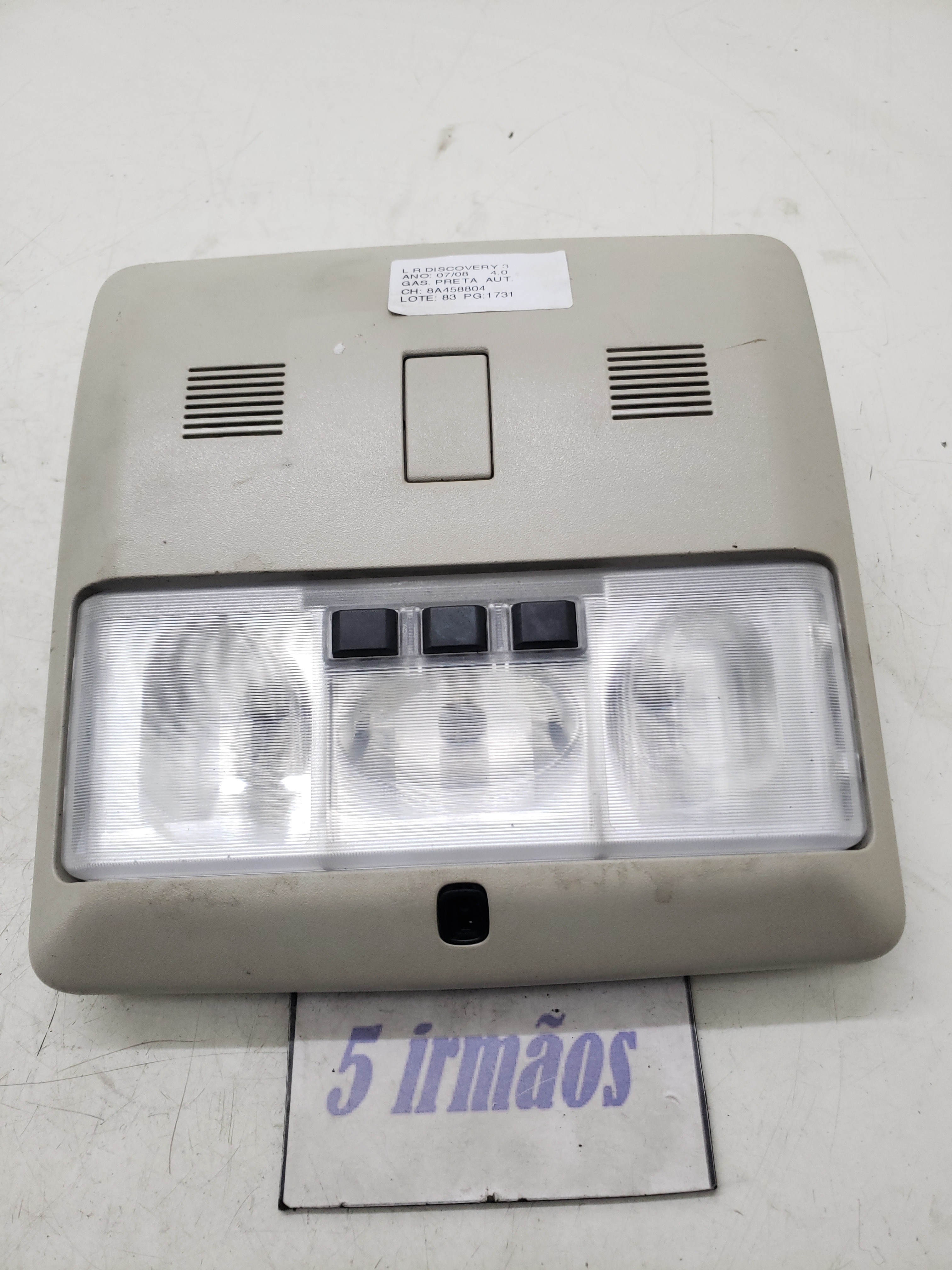 Luz Teto Cortesia Dianteira Land Rover Discovery 3 4.0 2007