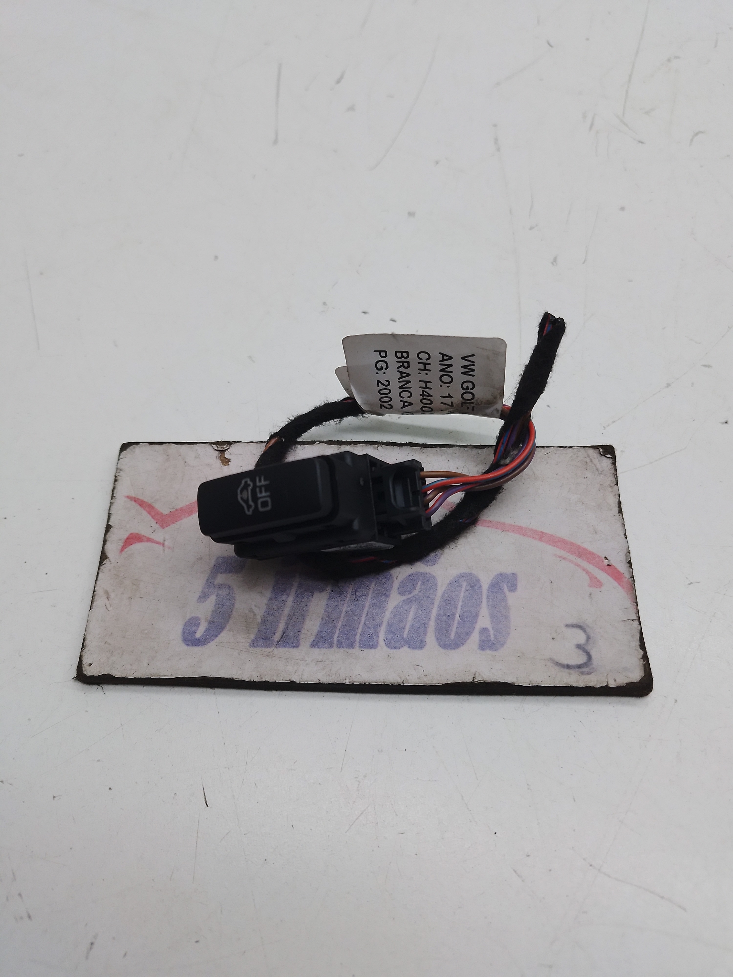 Botão Off Alarme Vw Golf Gti 2.0 2016 / 2017 Nº5g0962109
