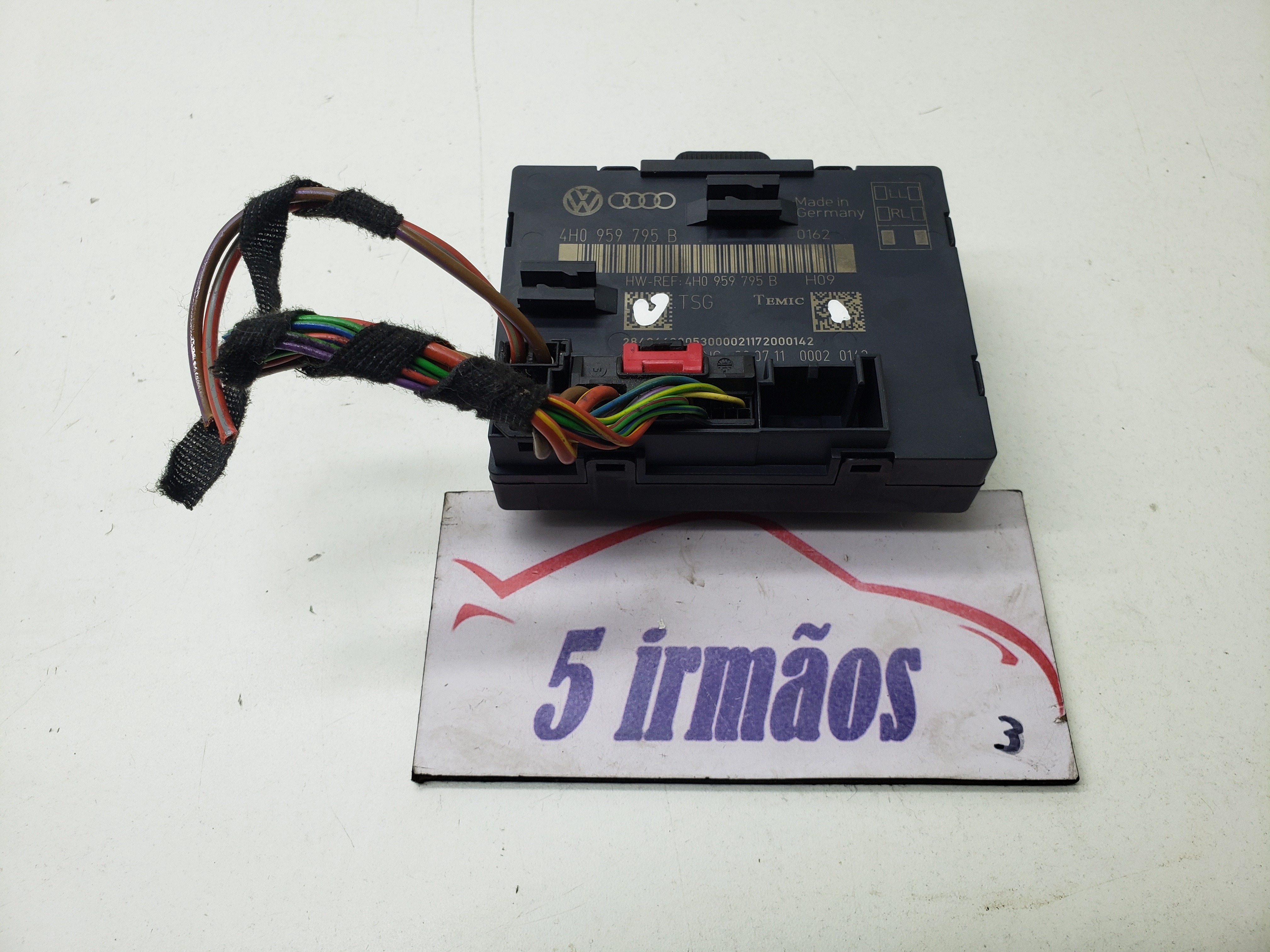 Módulo Porta Traseira Direita Vw Touareg 2012 N4h0959795b