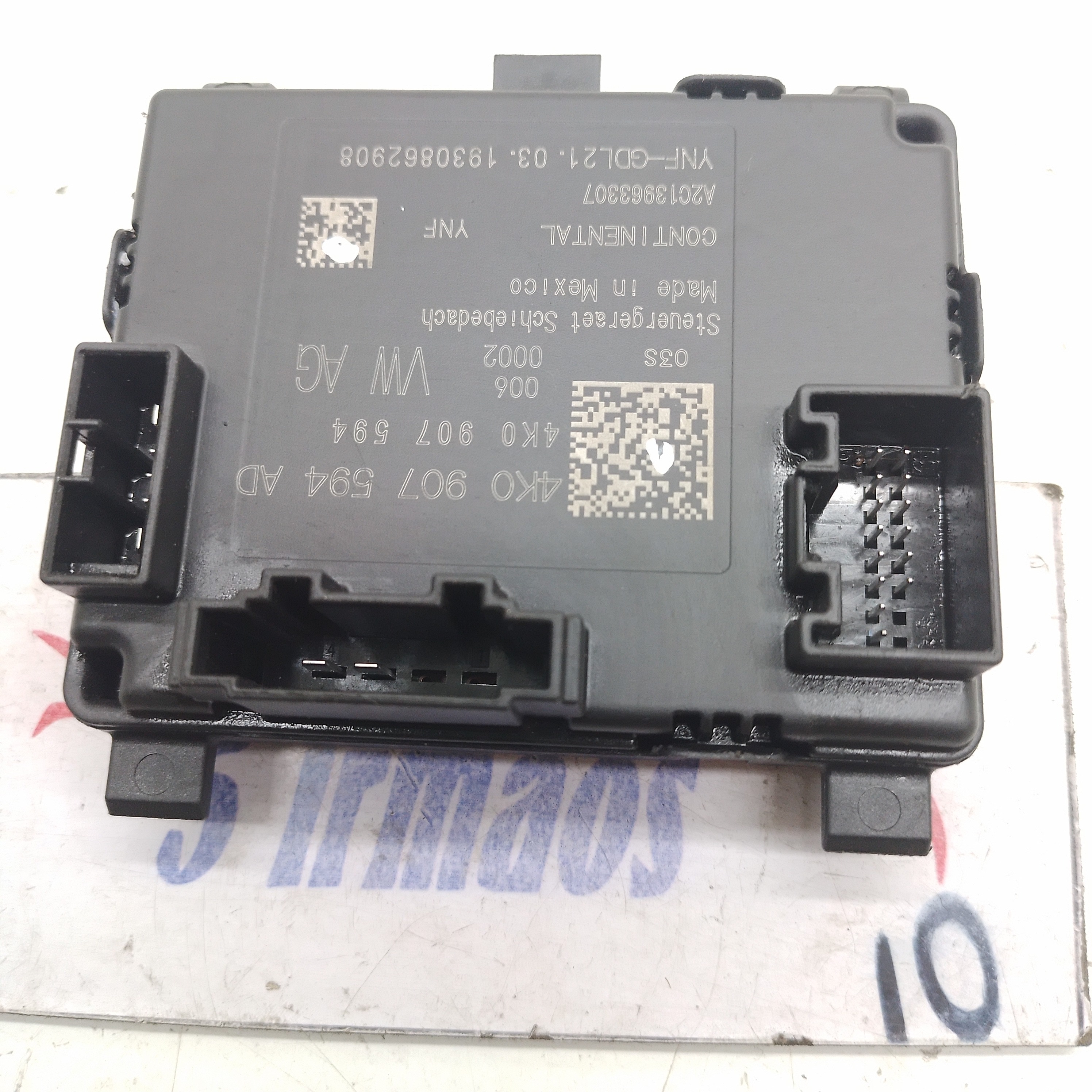 Módulo Teto Solar Vw Jetta Tsi 1.4 2018 2019 4k0907594ad