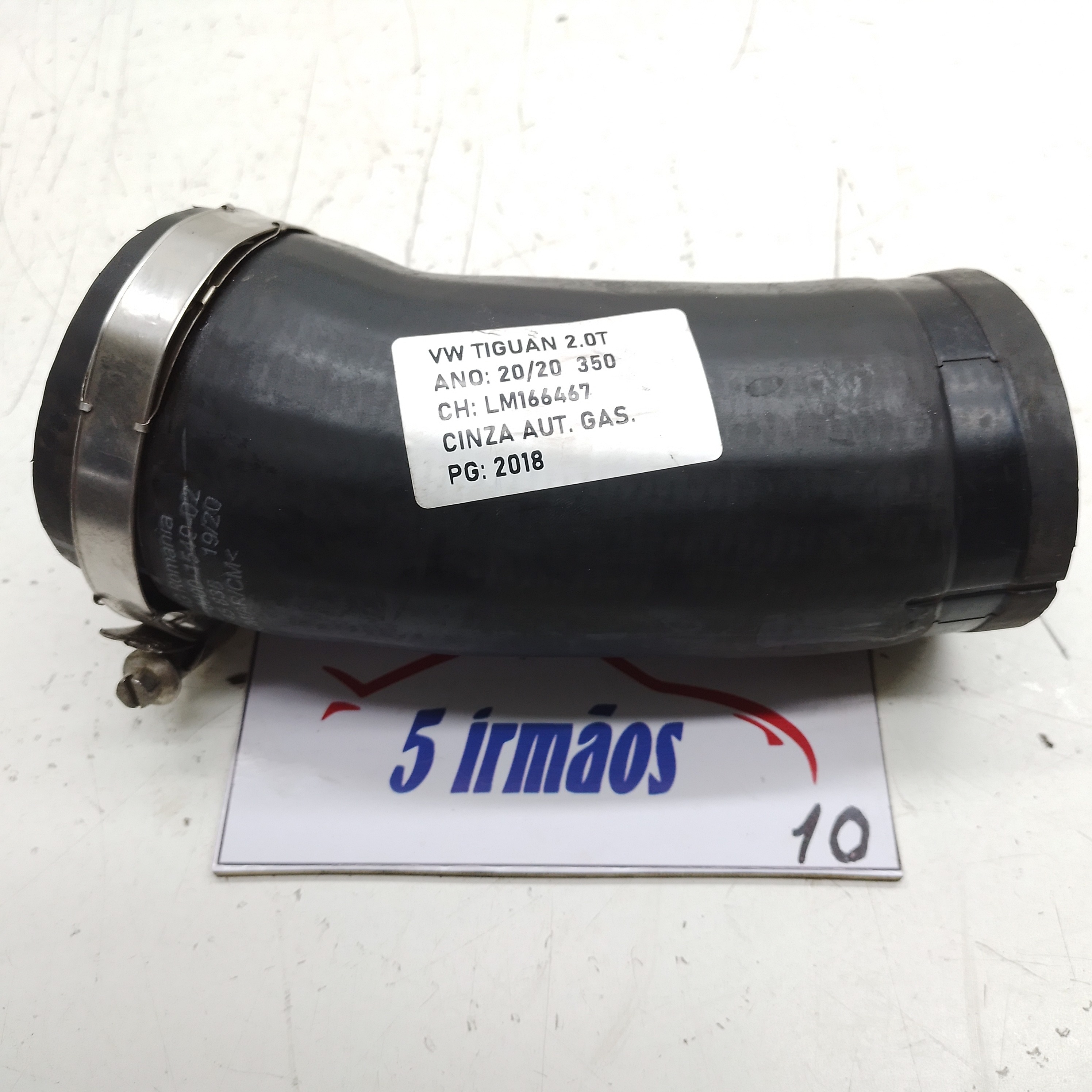 Mangueira Intercooler Vw Tiguan Tsi 2.0 2019 5qn145838  Pprero