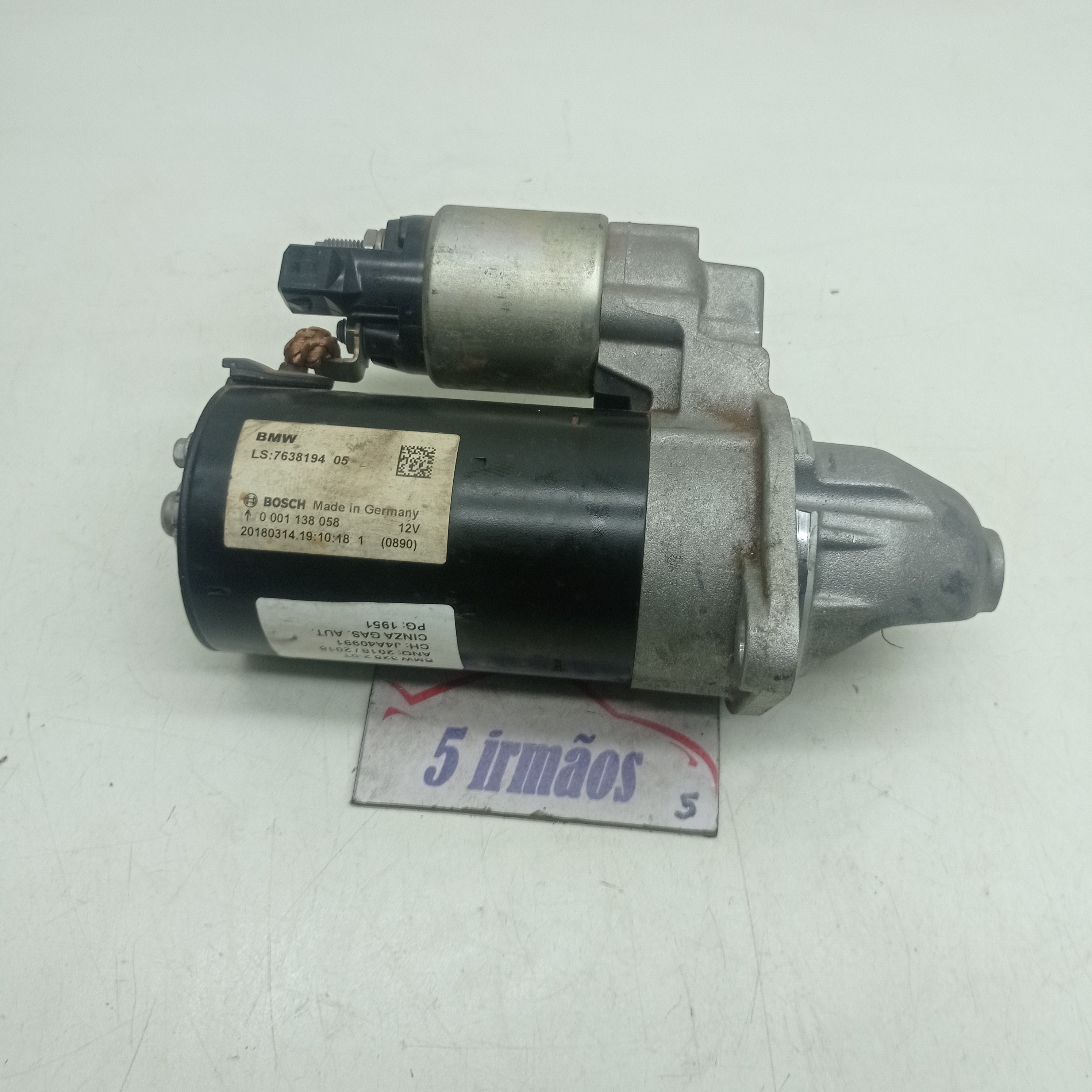 Motor Arranque Bmw 328i 2.0 Turbo 2018