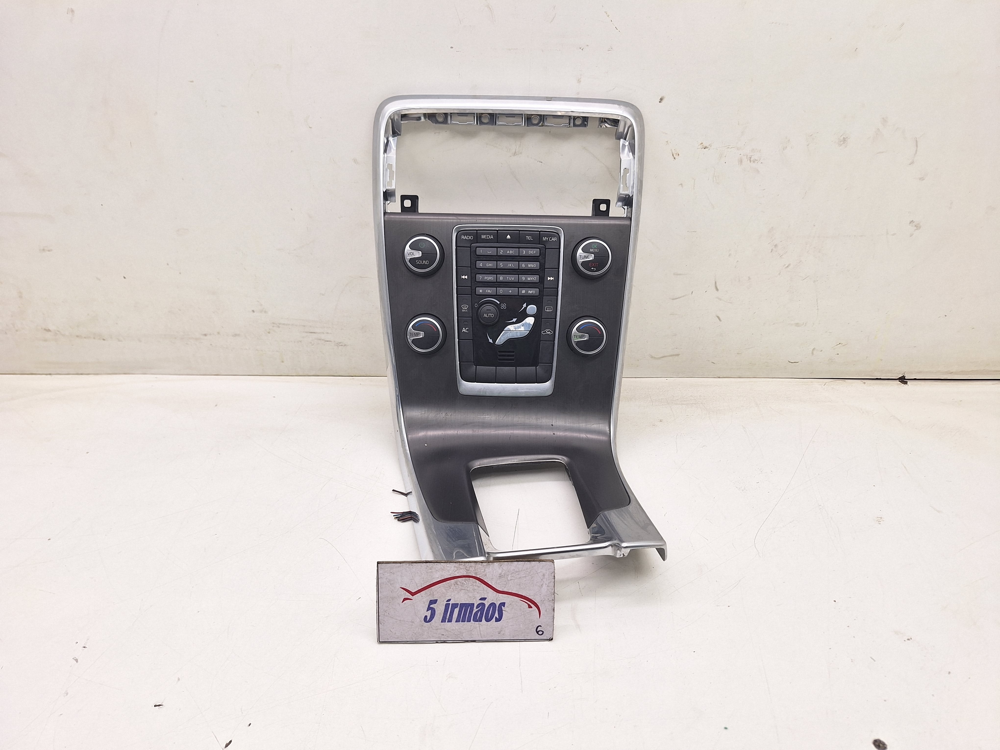 Comando Ar Condicionado Multimídia Volvo S60 T4 1.6 2012