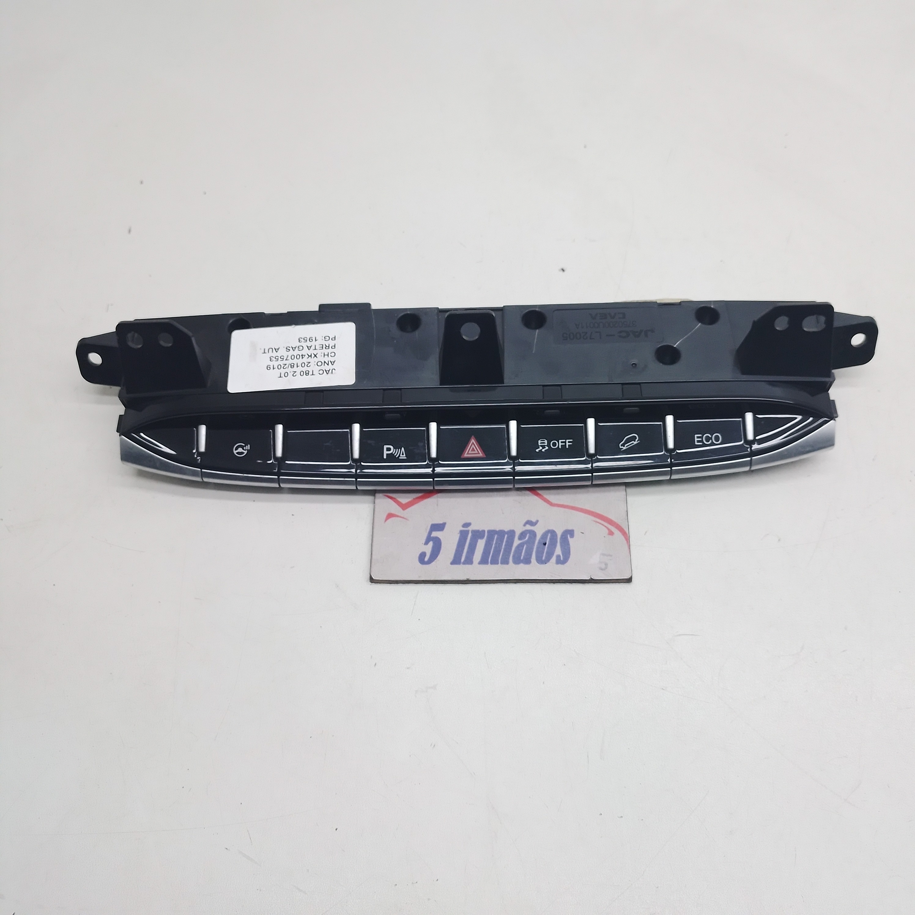 Comandos Pisca Alerta Jac T80 2018 2019 3750200u0011a