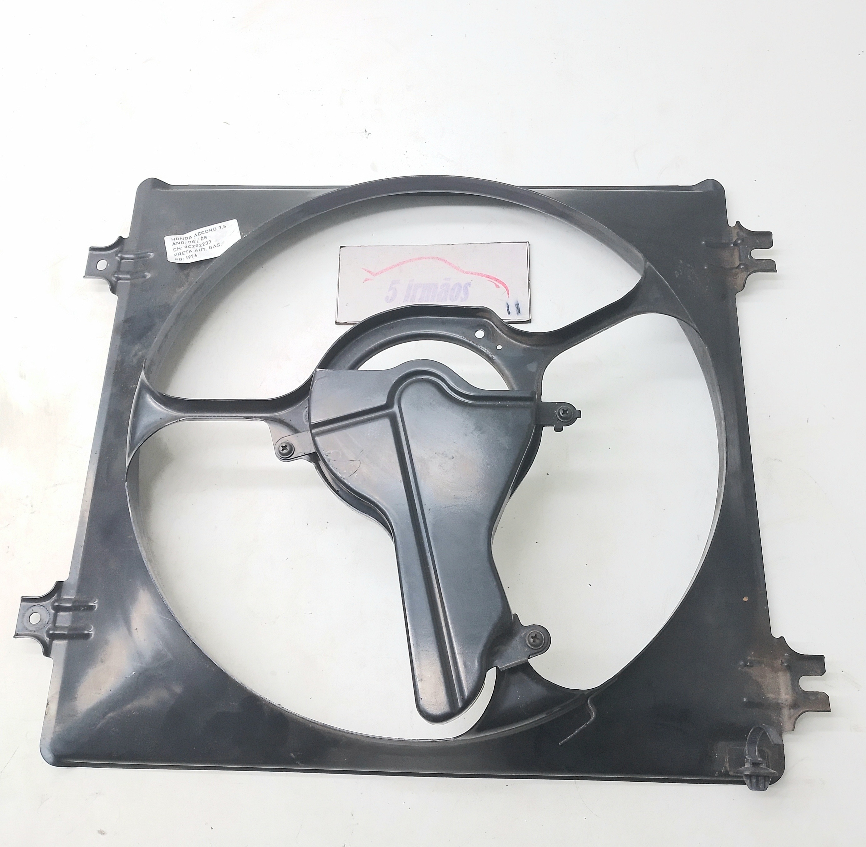 Defletor Ventoinha Radiador Honda Accord 3.5 V6 2008 /2009