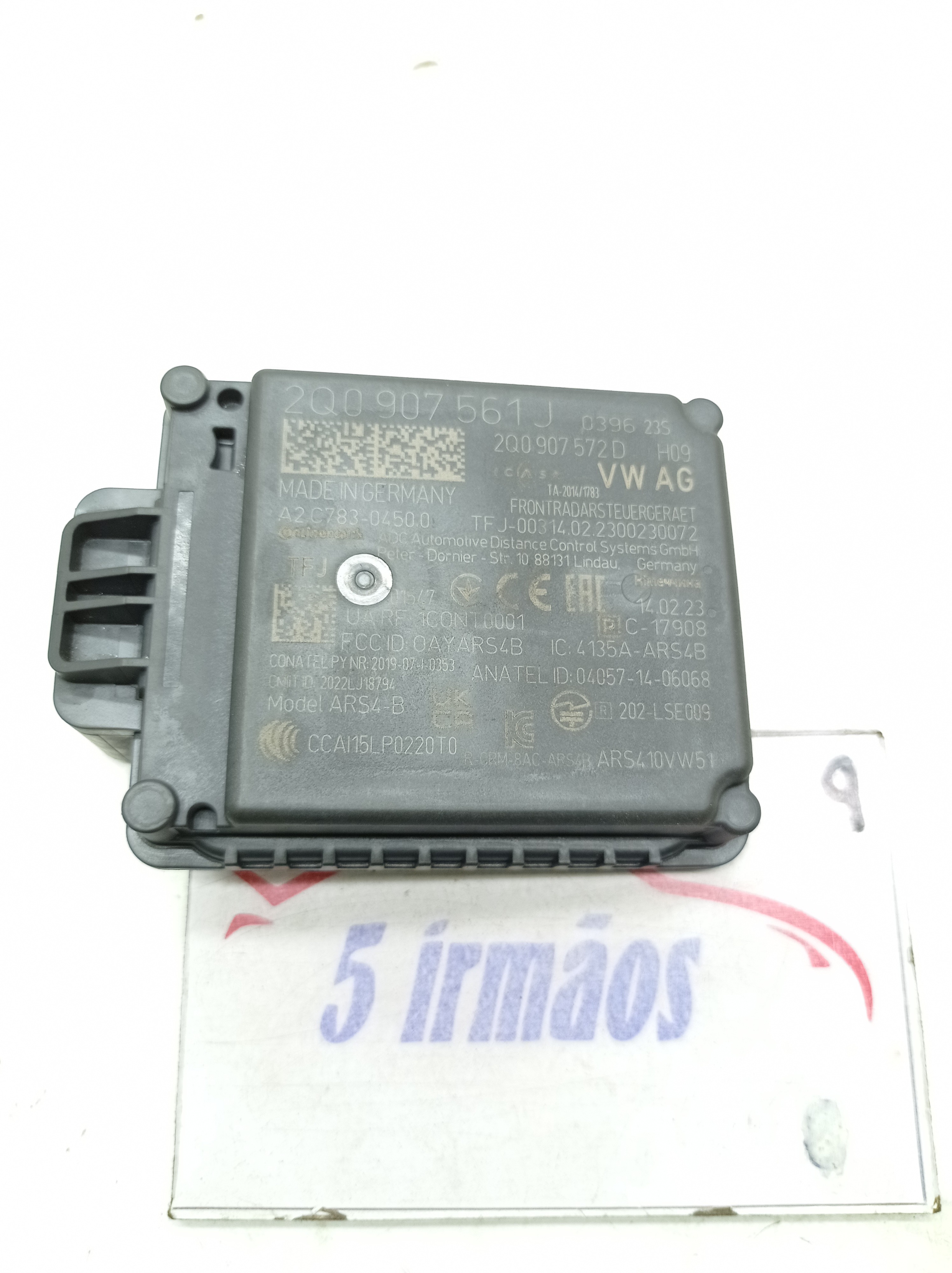 Módulo Sensor Distância Vw Virtus Tsi 1.4 2023 Nº2q0907561j