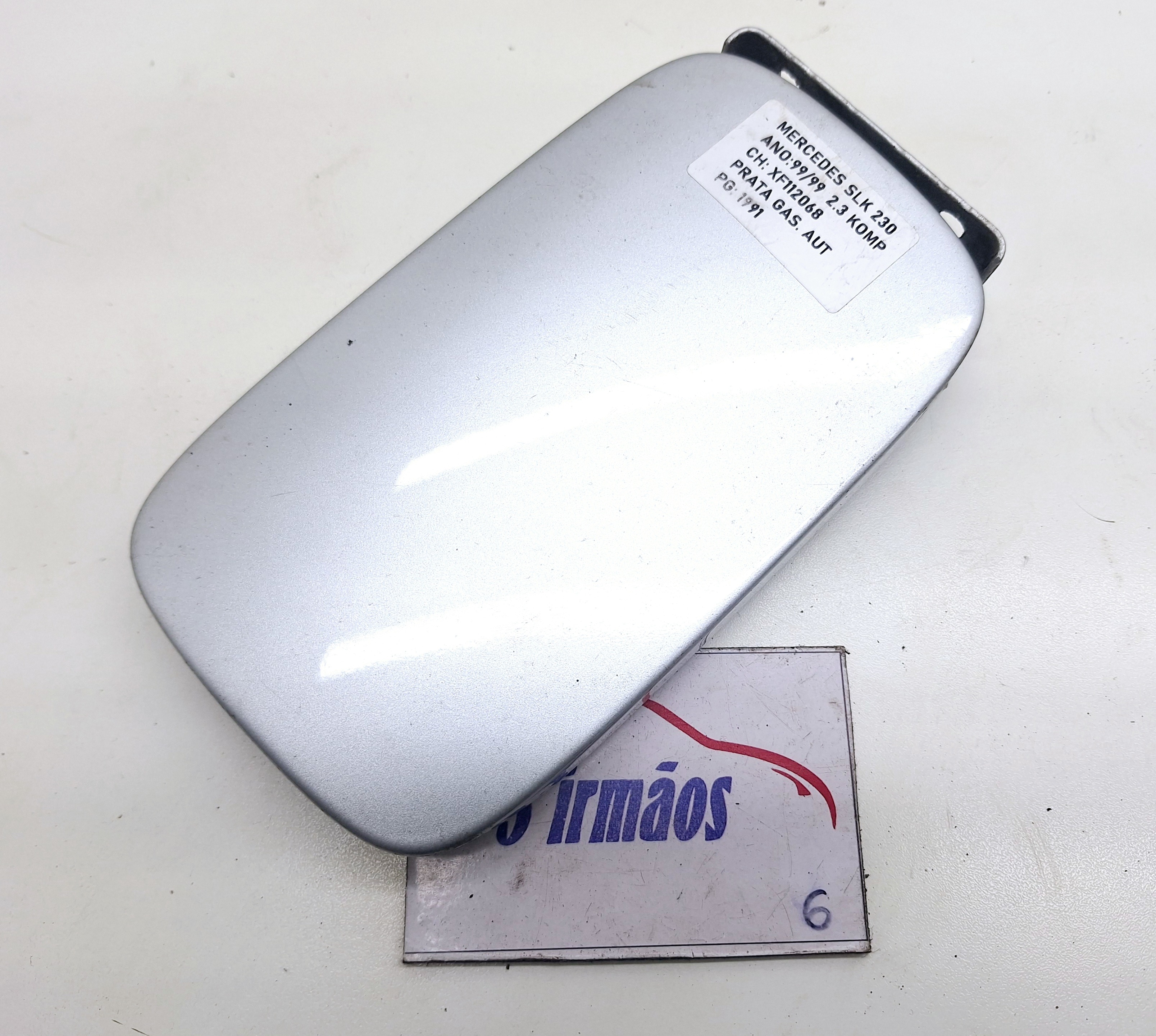 Portinhola Tanque Combustível Mercedes Slk230 2.3 1999/2000 Prateado