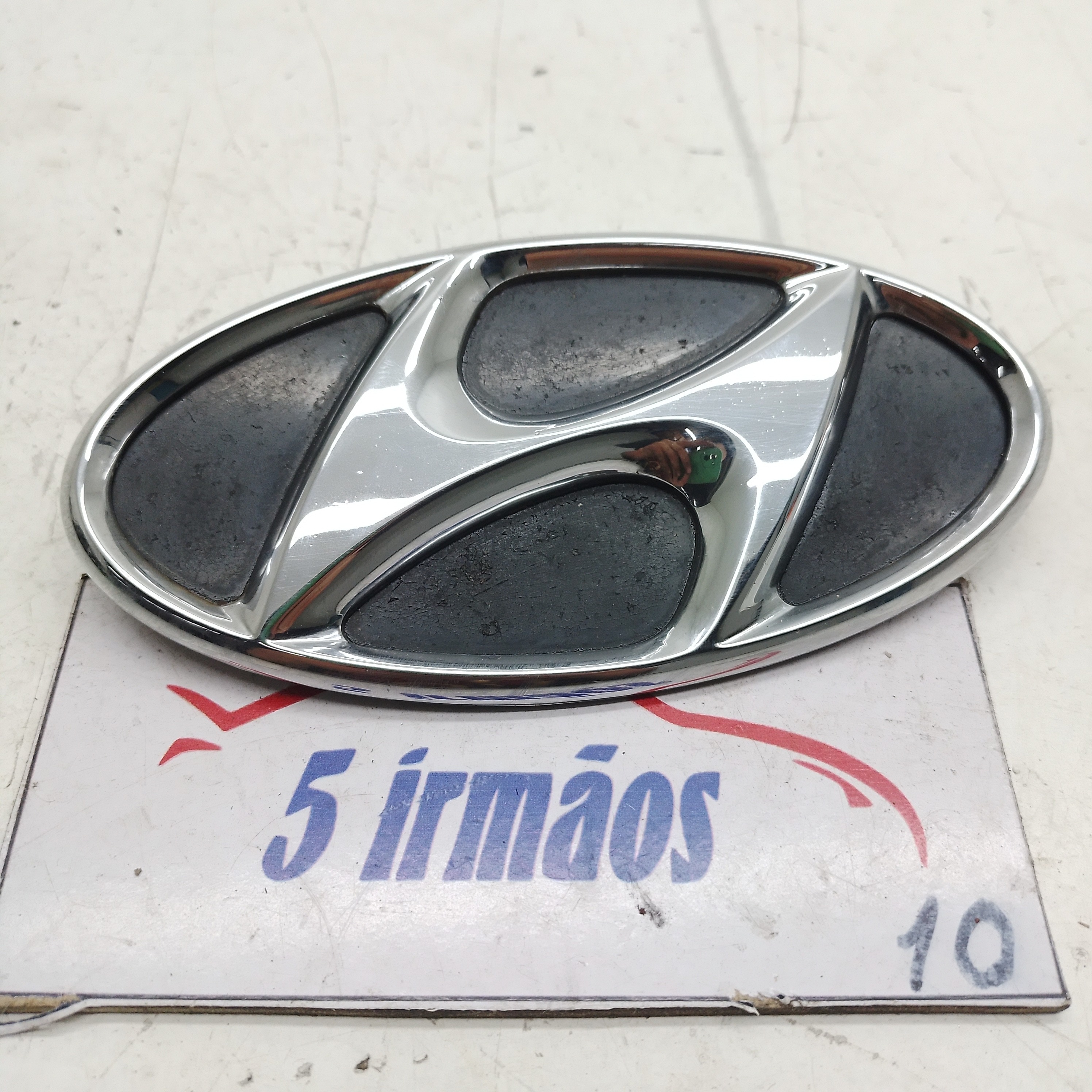 Emblema Hyundai Veracruz 3.8 V6 2009 2010 86513j000