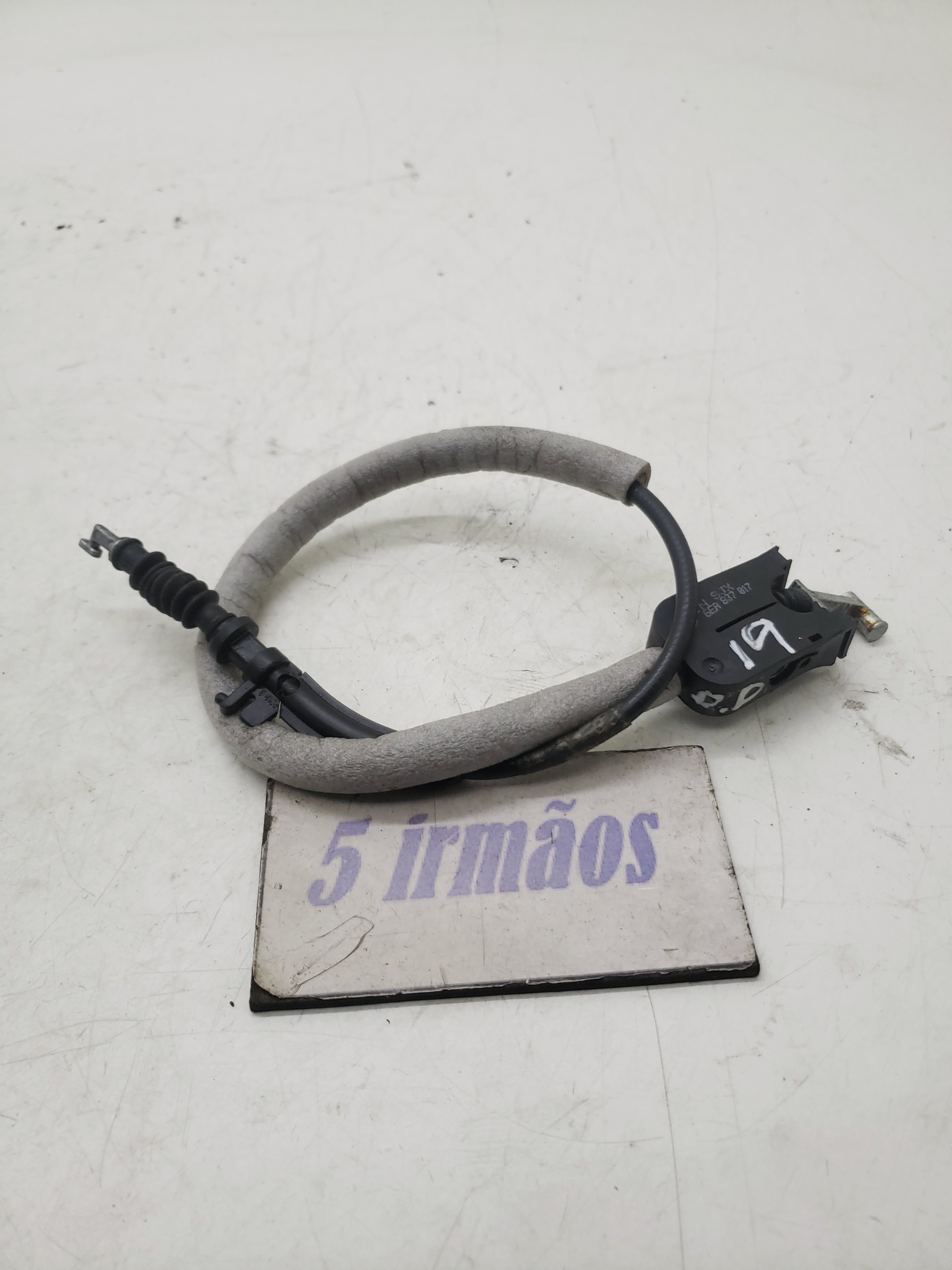 Cabo Fechadura Porta Dianteira Direita Vw Polo 2018 / 2019