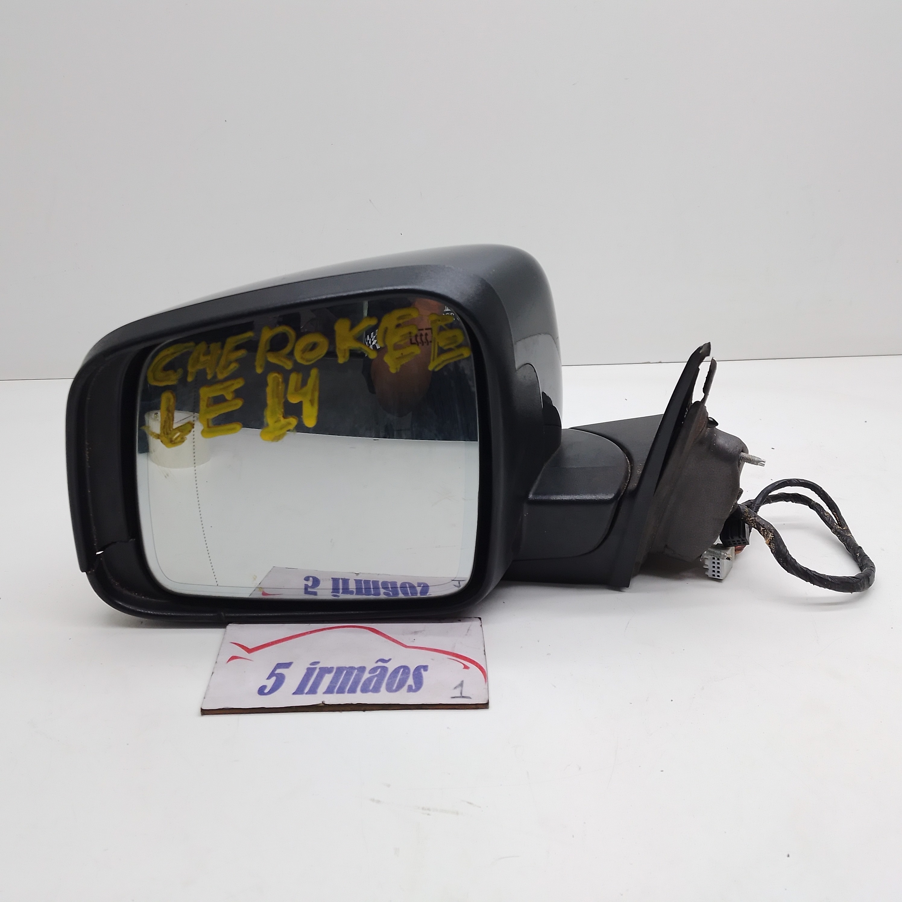Retrovisor Esquerdo Capa Espelho Cherokee 3.6 V6 2014 / 2015