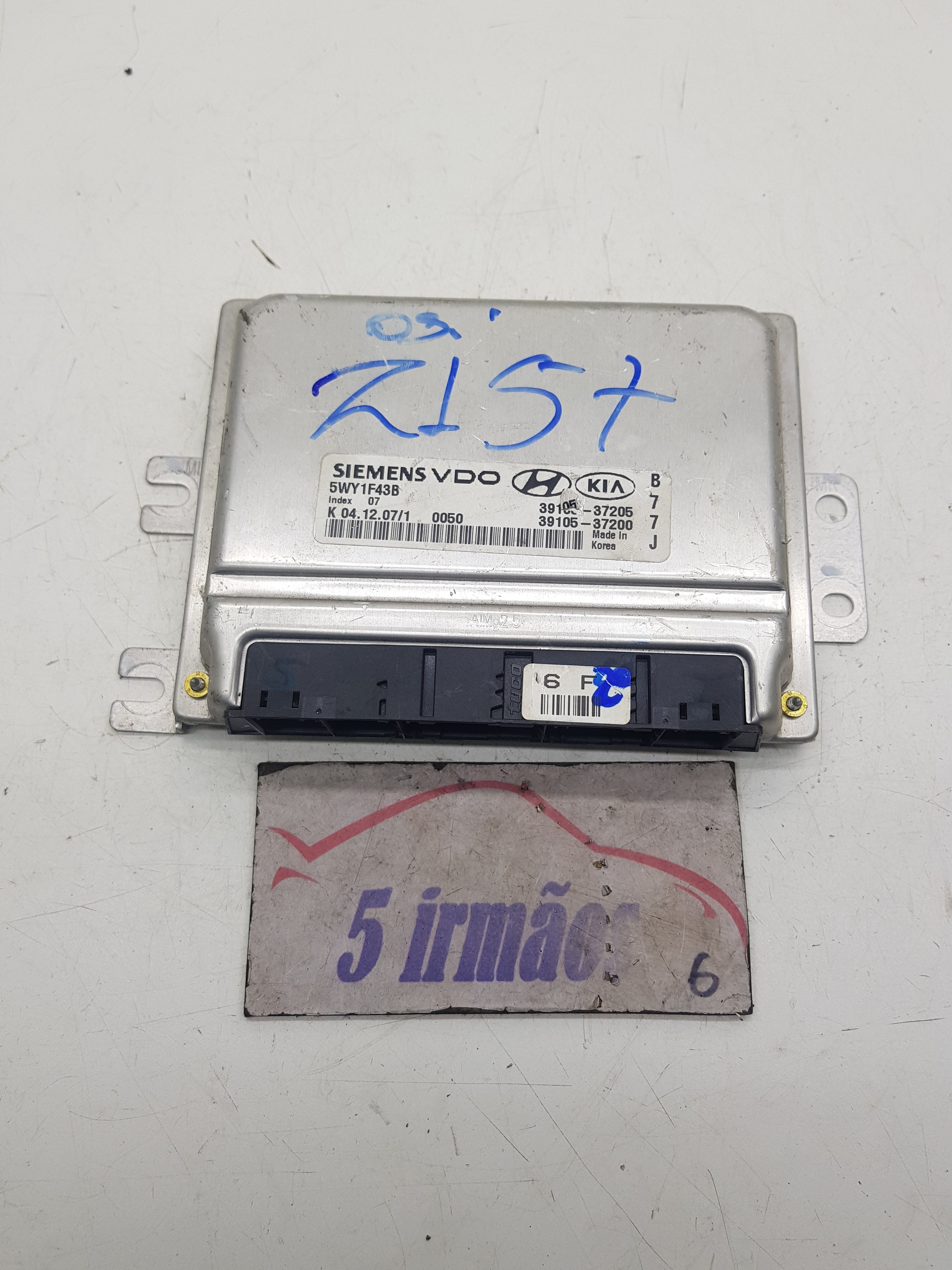Módulo Injeção Hyundai Tucson 2.7 V6 2008 N3910537205