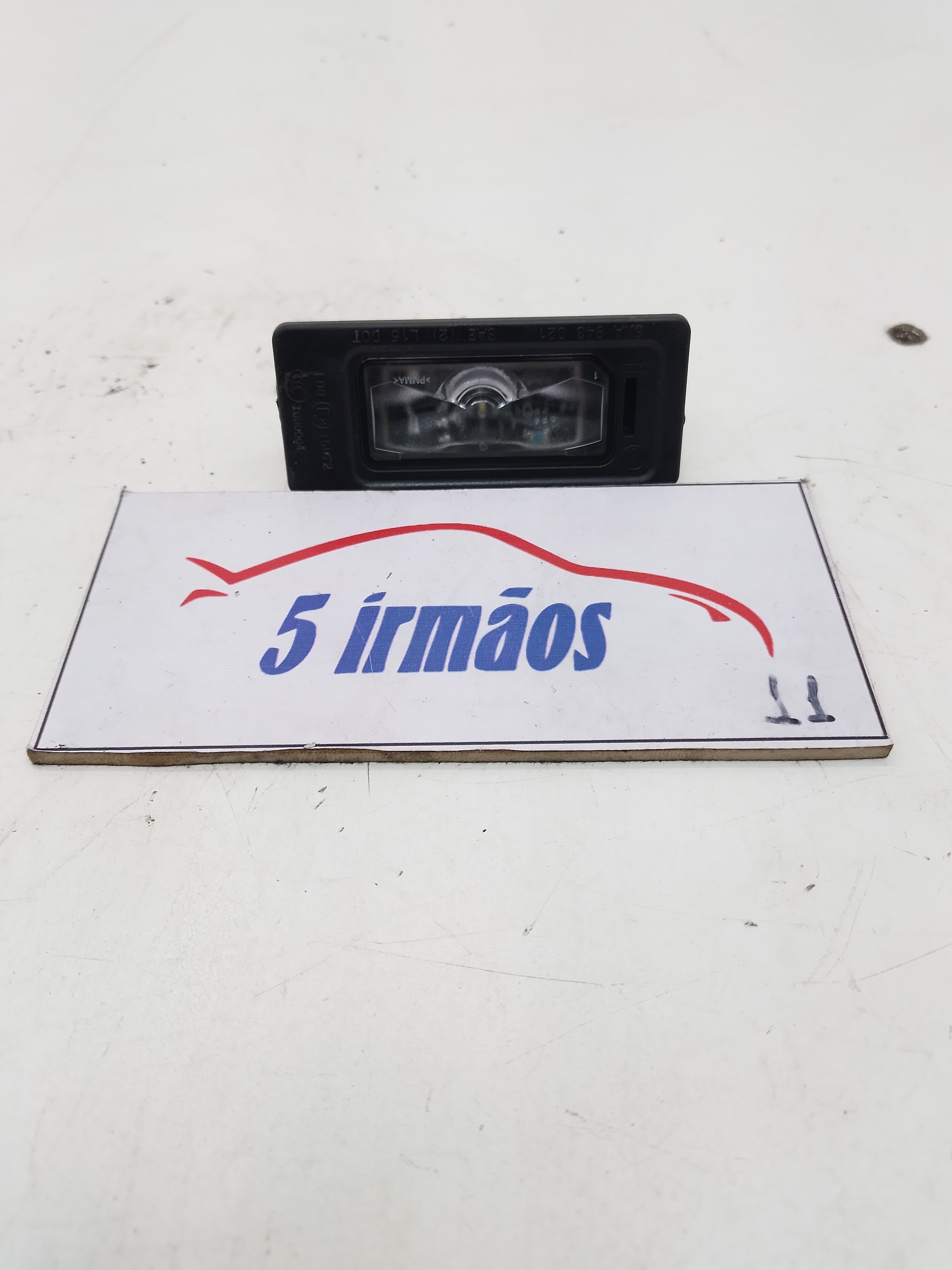 Lanterna Direita Luz Placa Audi Rs3 2.5 Tfsi 2017 2018