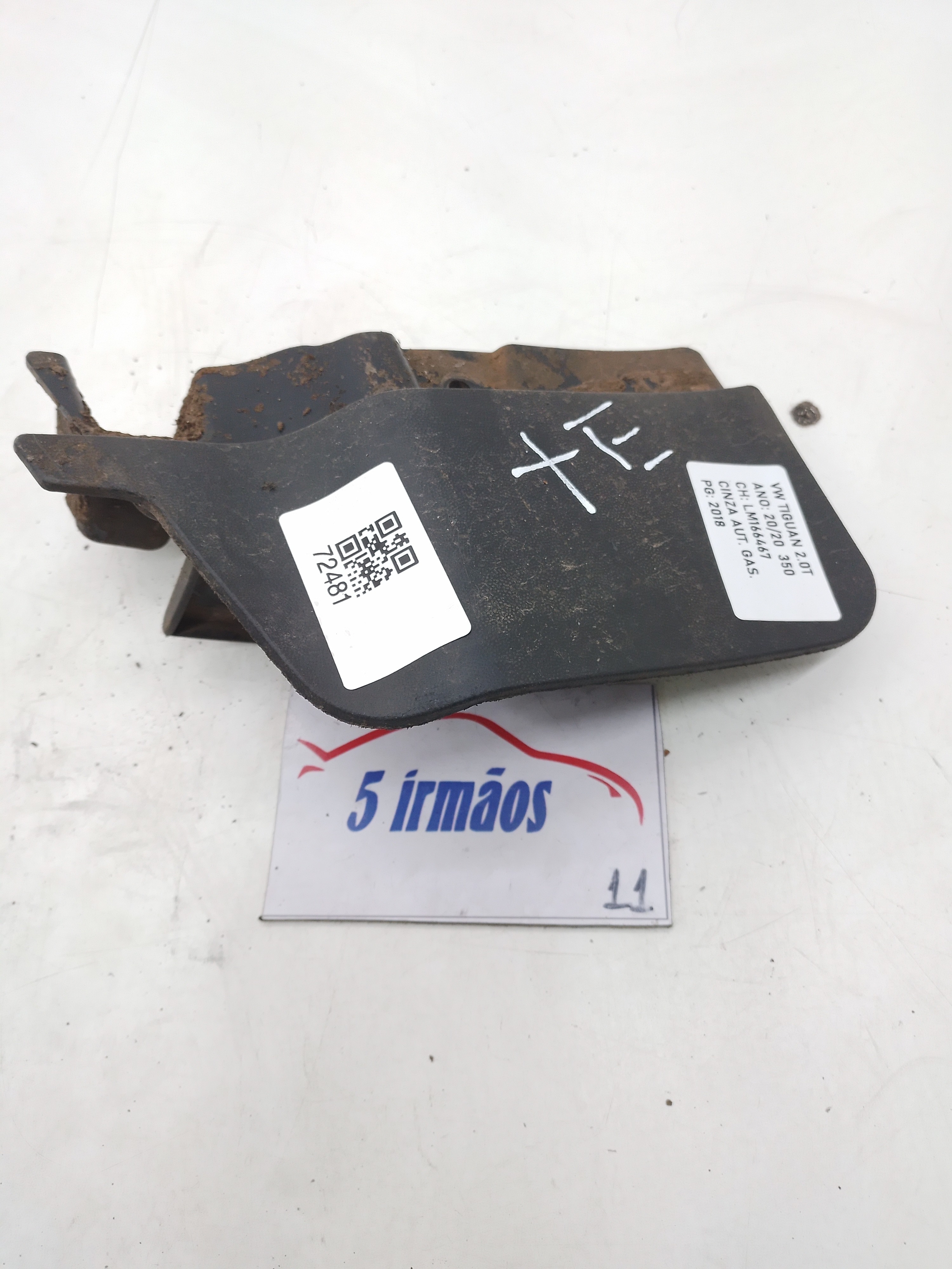 Acabamento Para-barro Traseiro Esquerdo Vw Tiguan 2.0 2020