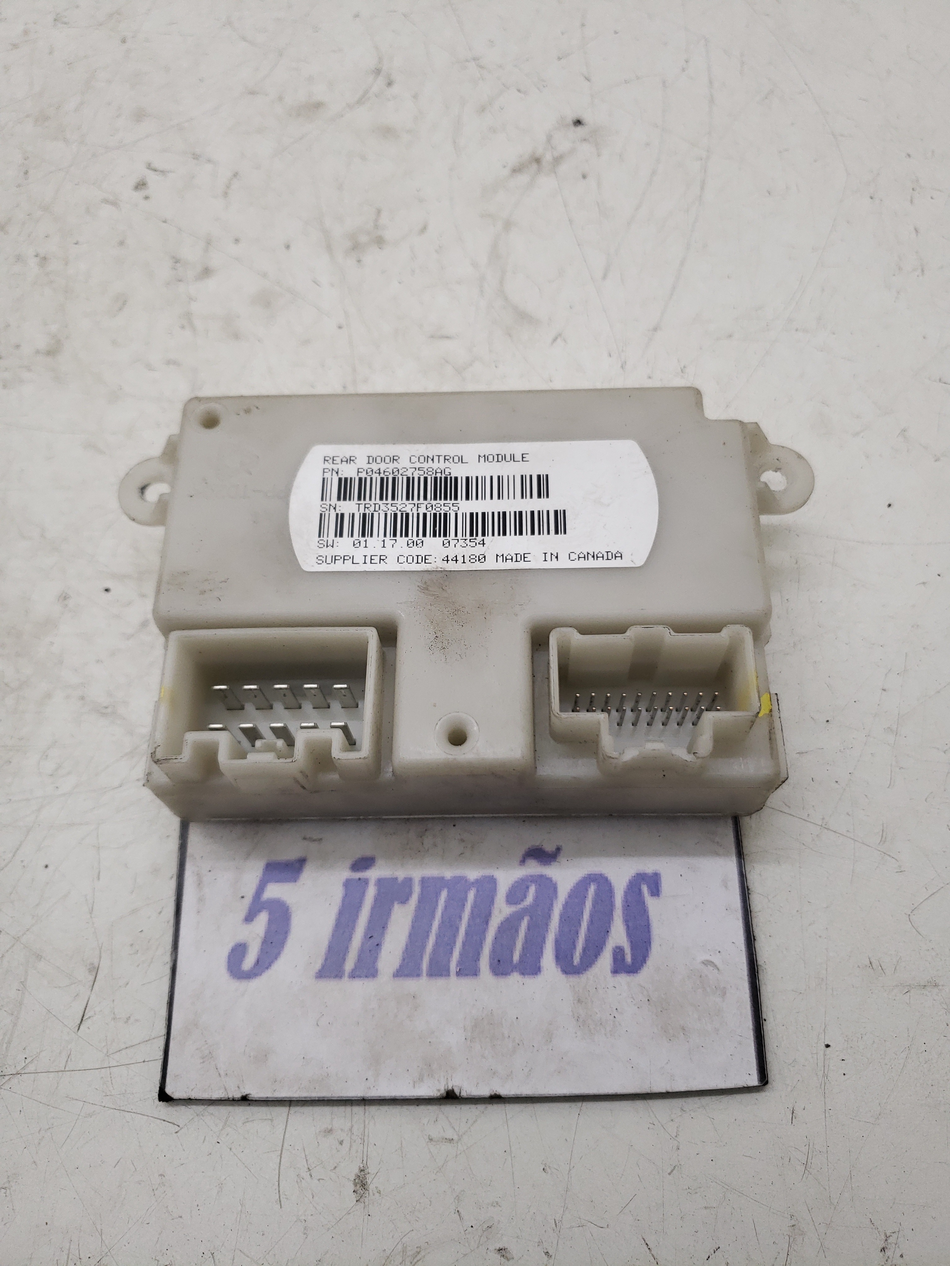 Módulo Porta Traseira Town Country 3.8 V6 2008 N04602758ag