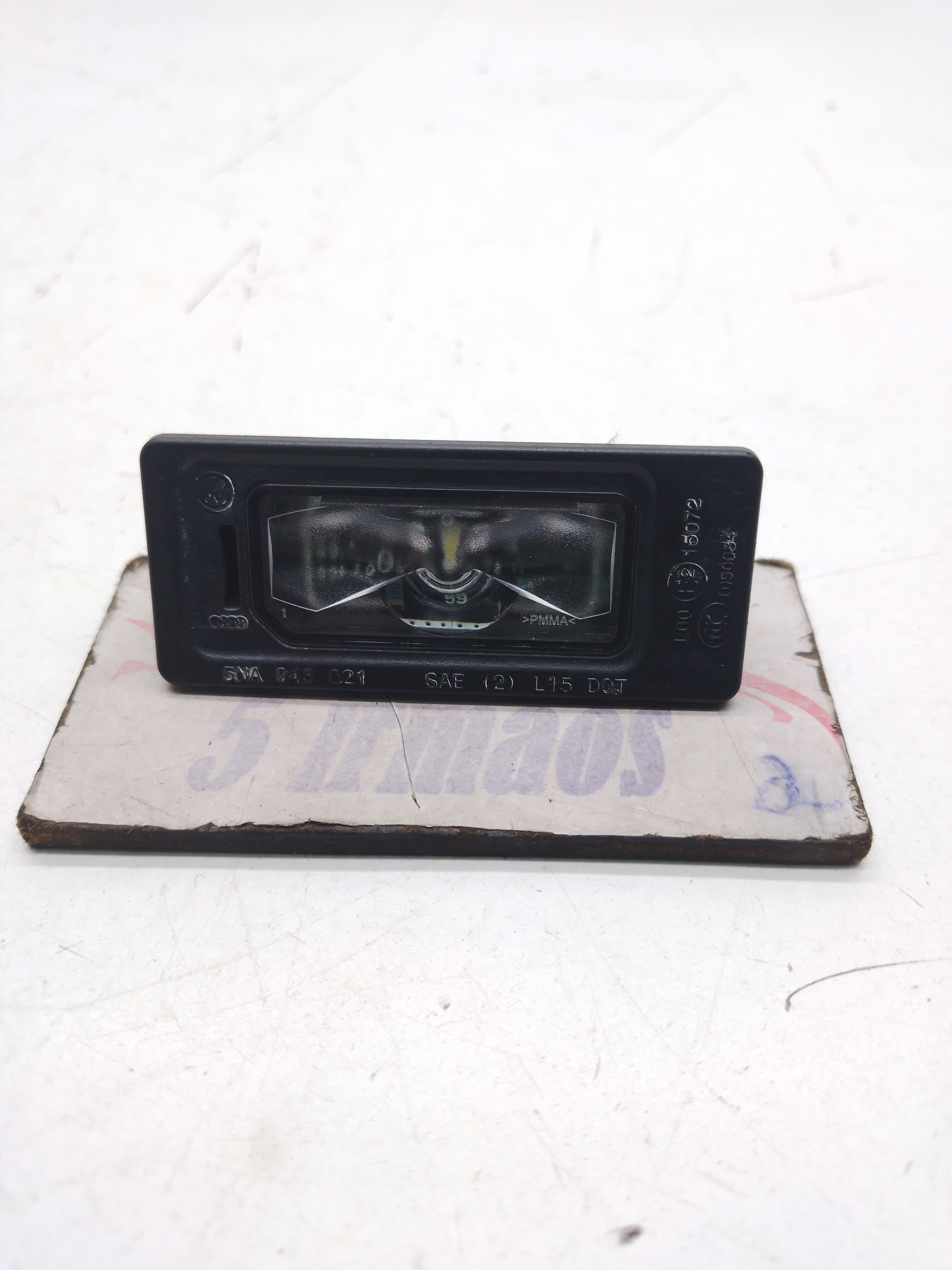 Luz Placa Vw Tcross 1.4 Tsi 2019 / 2020 Nº5na943021