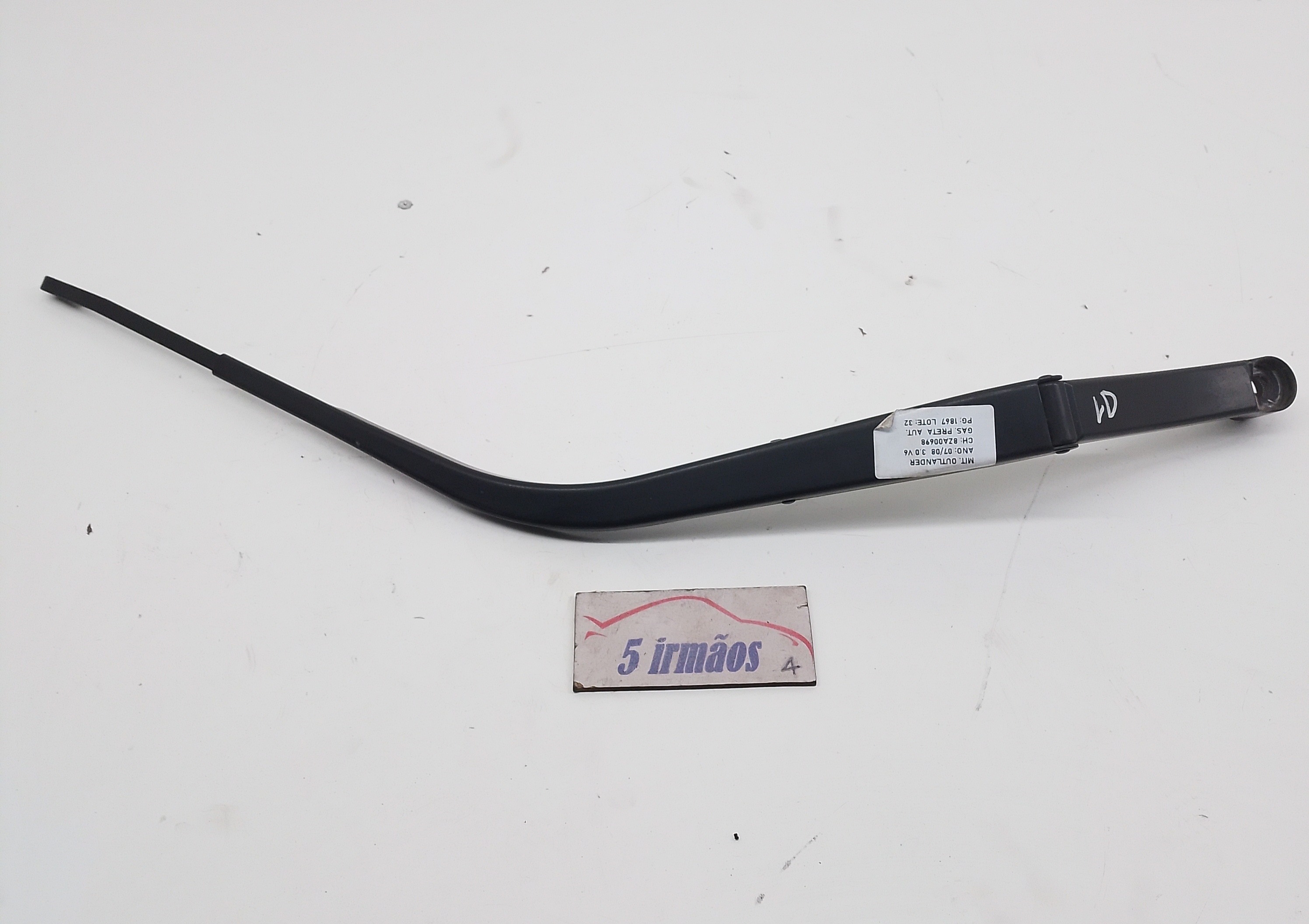 Braço Direito Limpador Parabrisa Outlander 3.0 V6 2007 2008 Direito