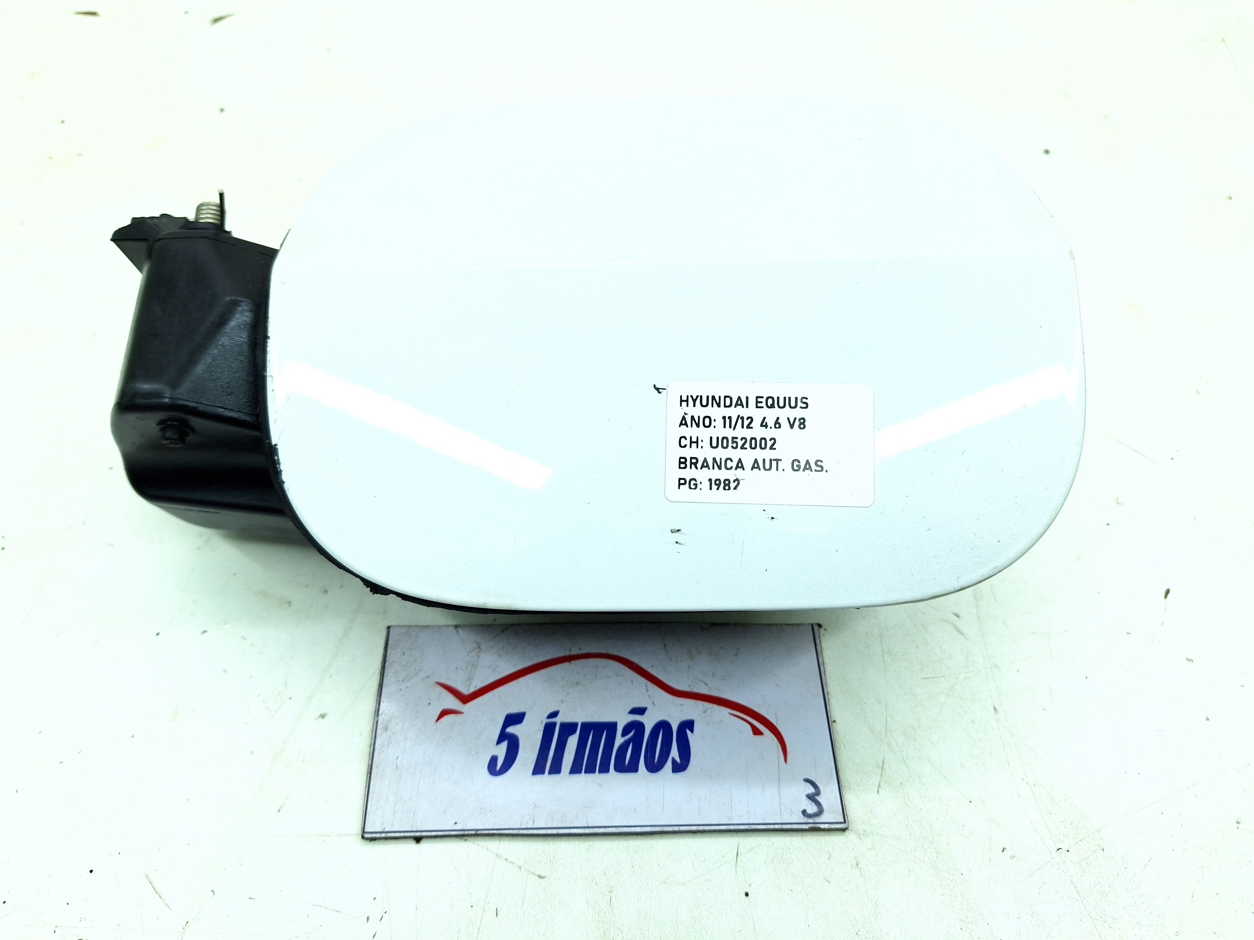 Portinhola Tanque Combustível Hyundai Equus 4.6 2012 Branco 2013