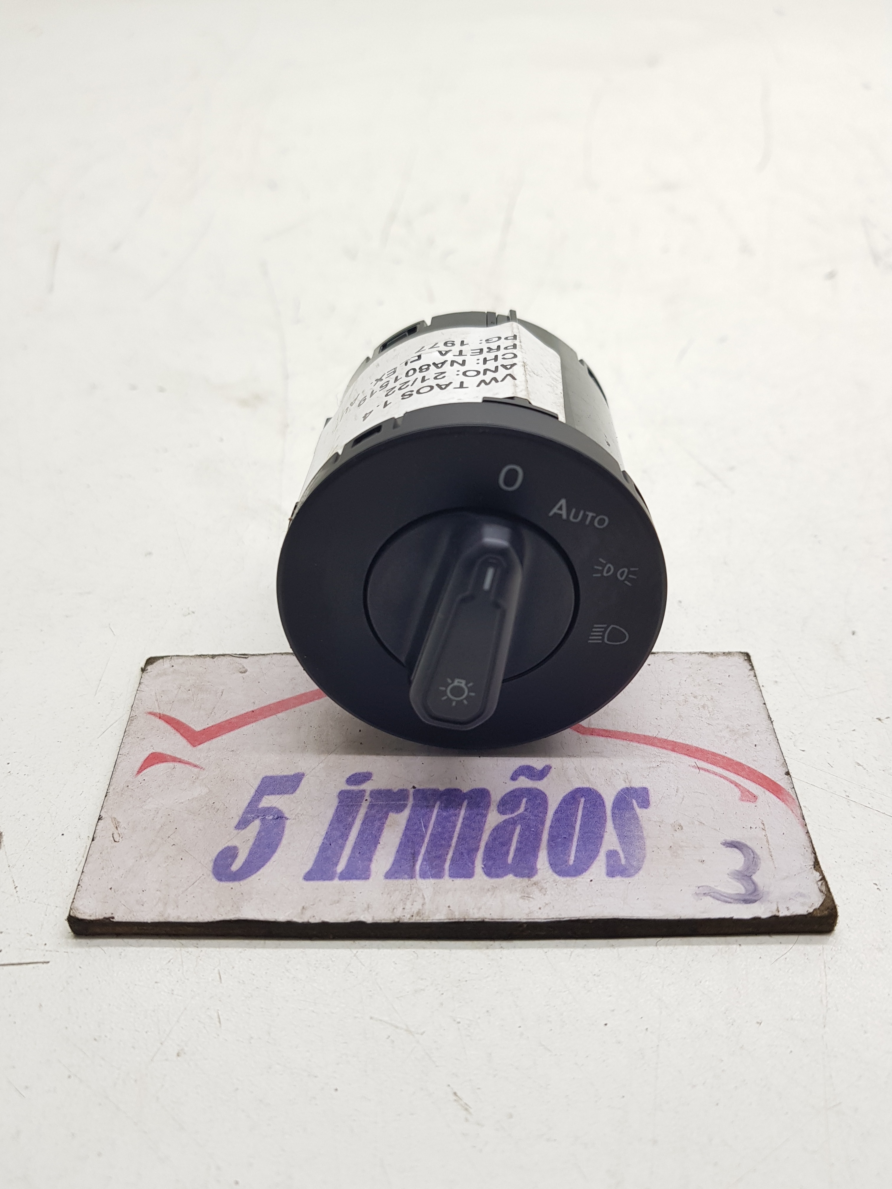 Comando Farol Milha Vw Taos Tsi 1.4 2021 / 2022 Nº5g1941431e