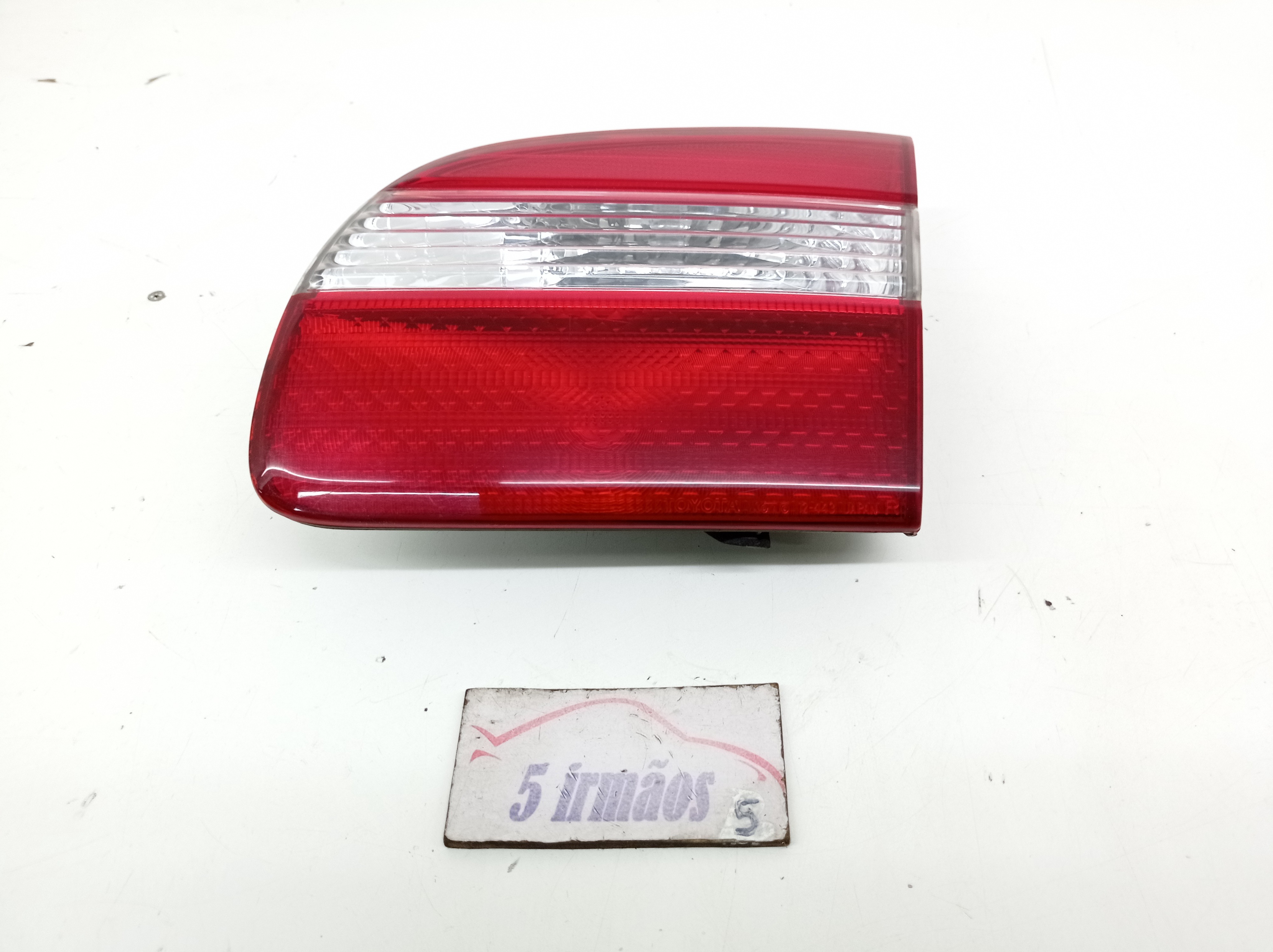 Lanterna Direita Tampa Traseira Toyota Corolla 1.8 2001 Esquerdo Vermelho