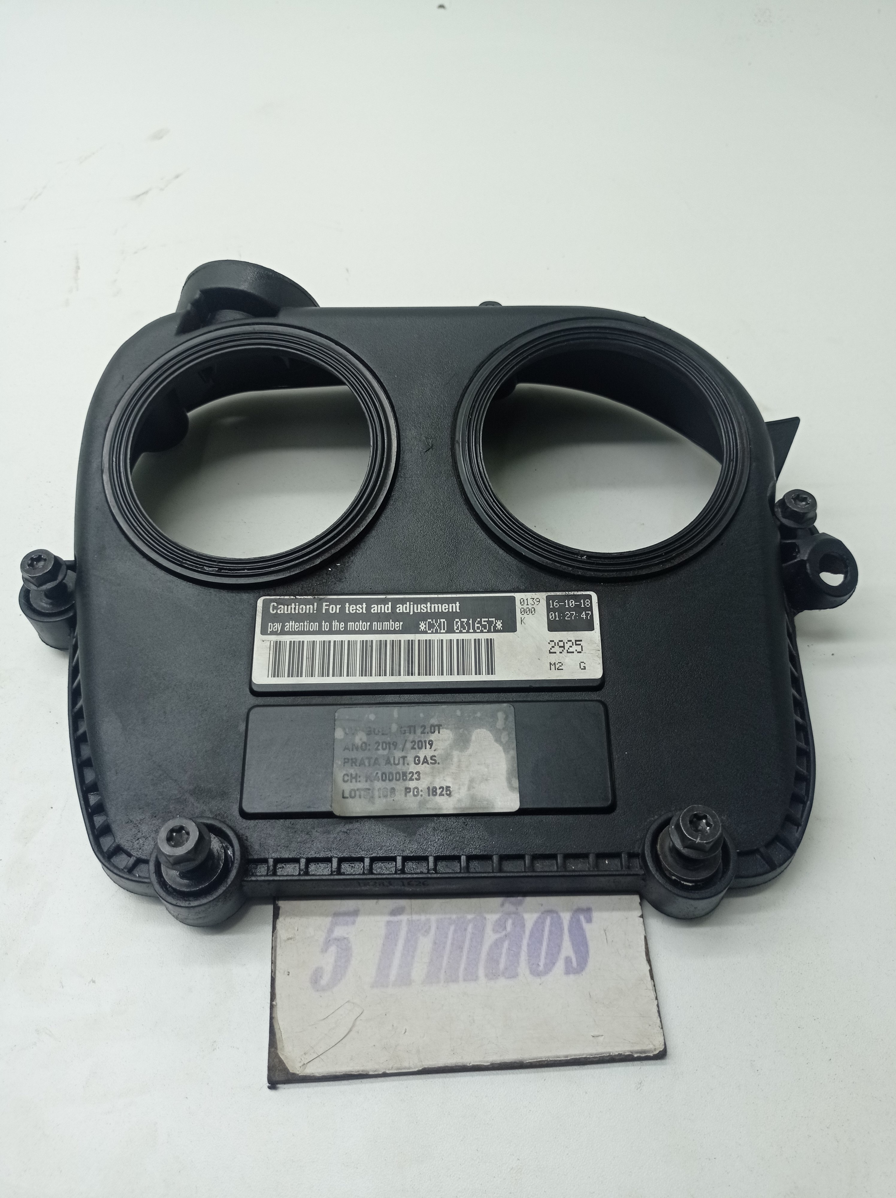Tampa Capa Lateral Motor Vw Golf Gti 2.0 2019 N06l103277e