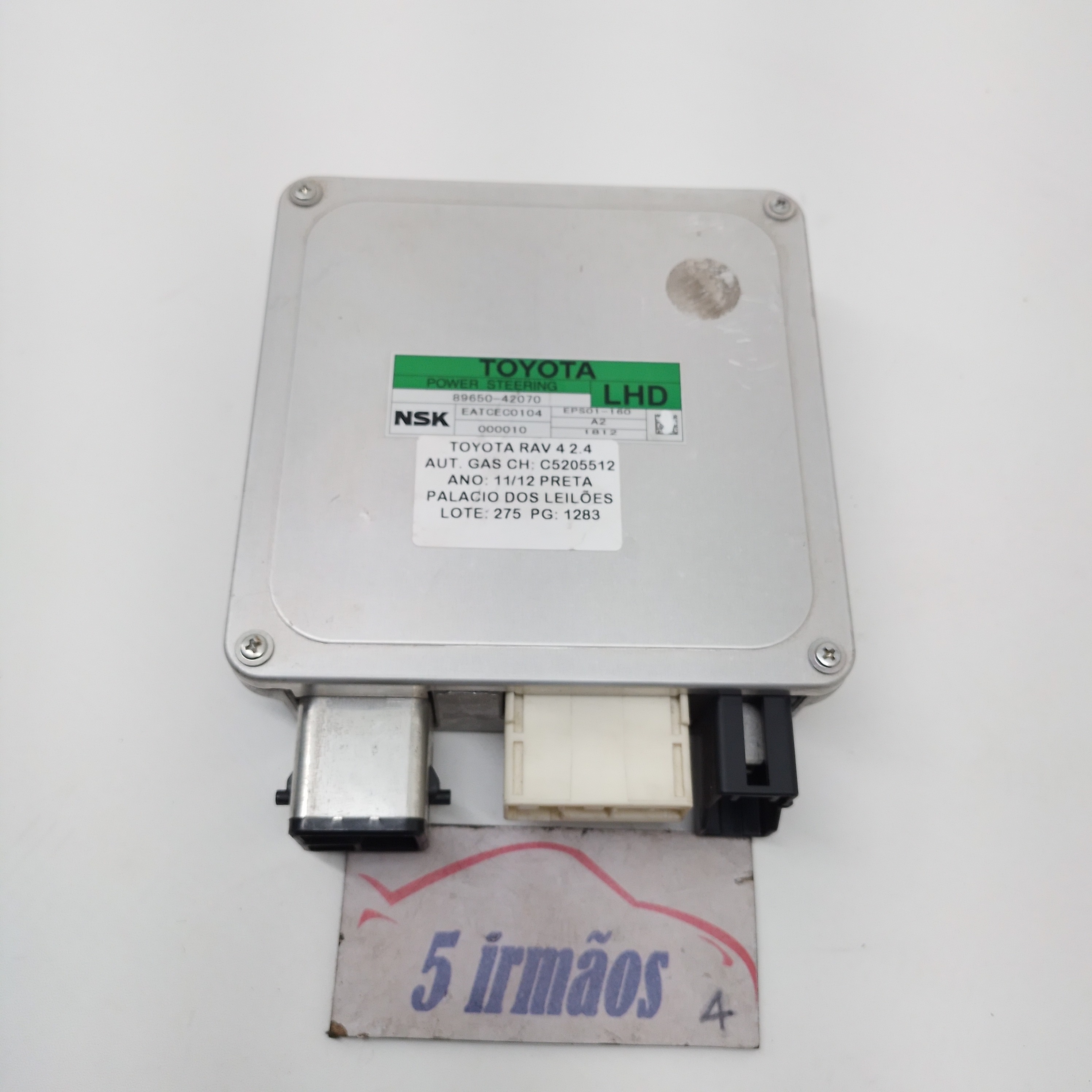 Módulo Direção Toyota Rav4 2.4 2011 2012 N8965042070