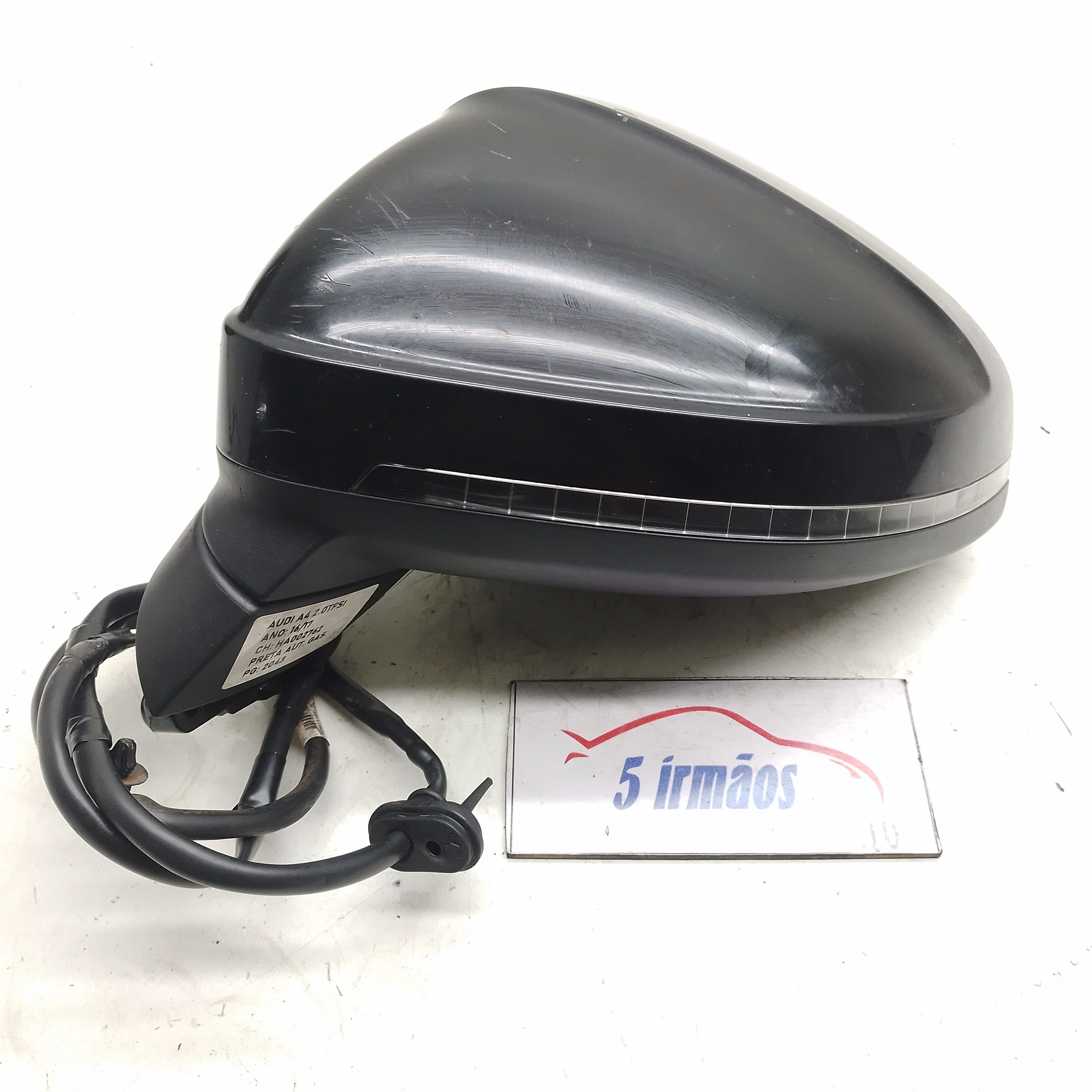Retrovisor Esquerdo C / Pisca Audi A4 Tfsi 2.0 2016