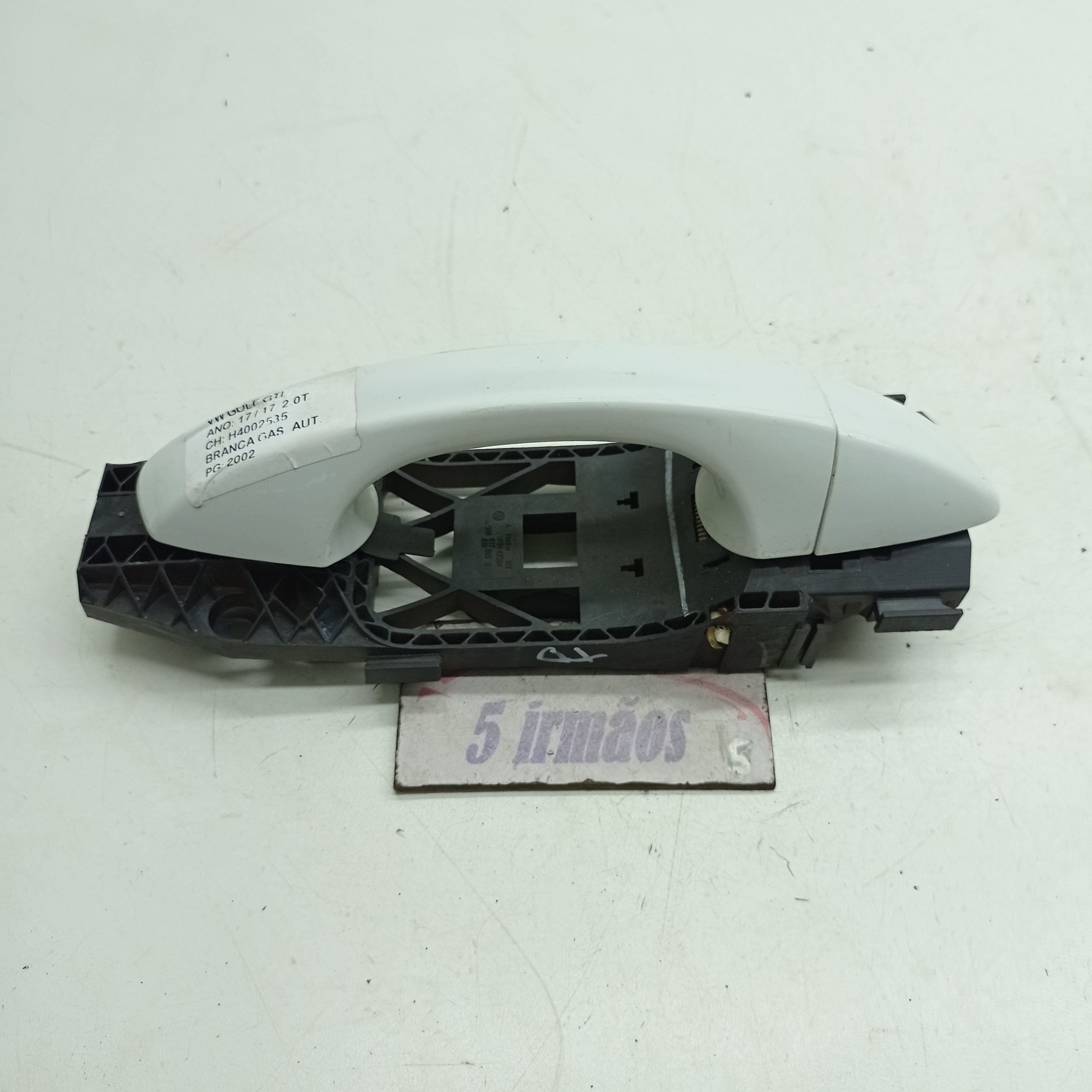 Maçaneta Externa Porta Traseira Direita Vw Golf Gti 2.0 2017 Branco Traseira