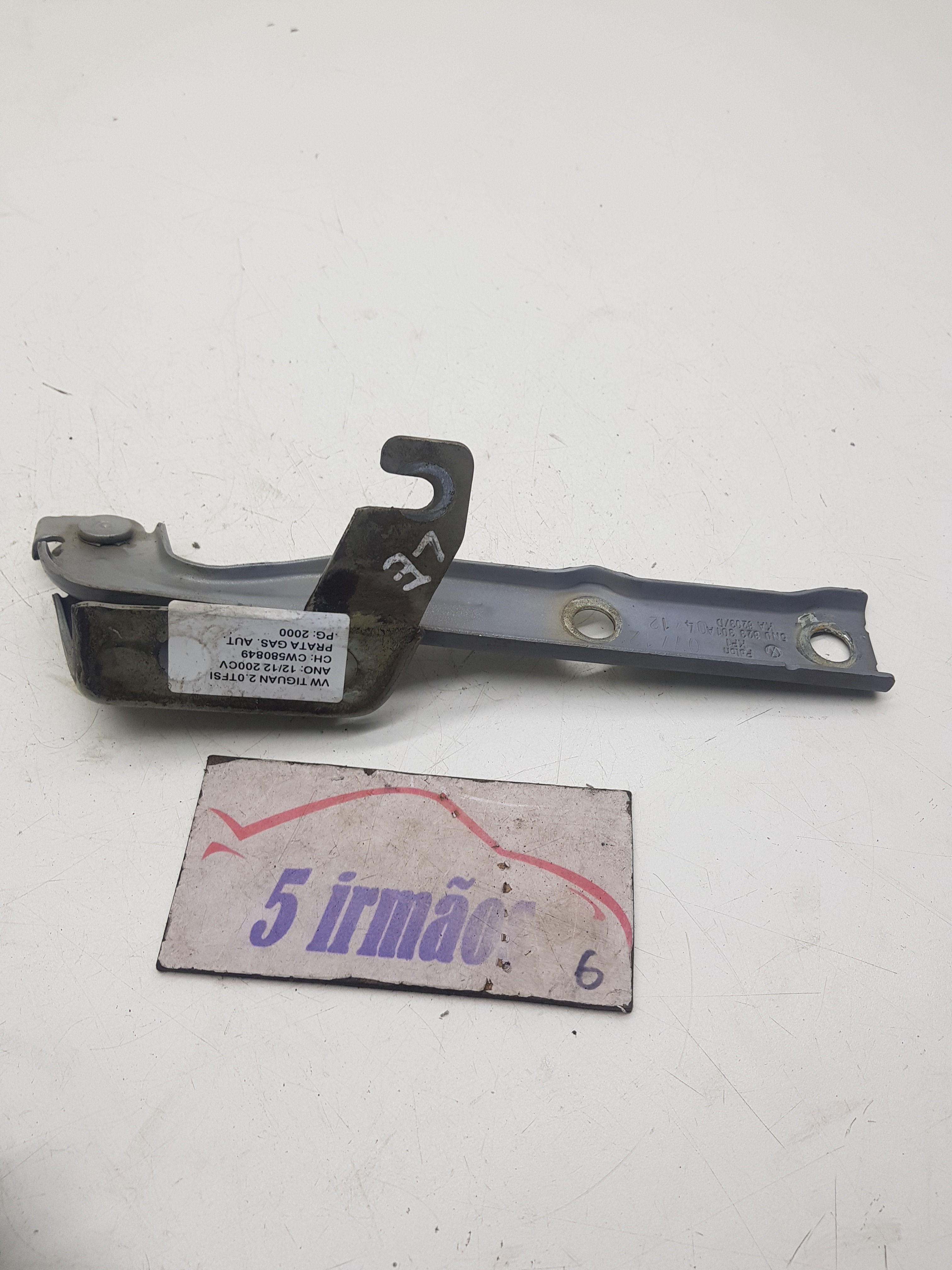 Dobradiça Esquerda Capô Vw Tiguan Tsi 2.0 2012 5n0823301a