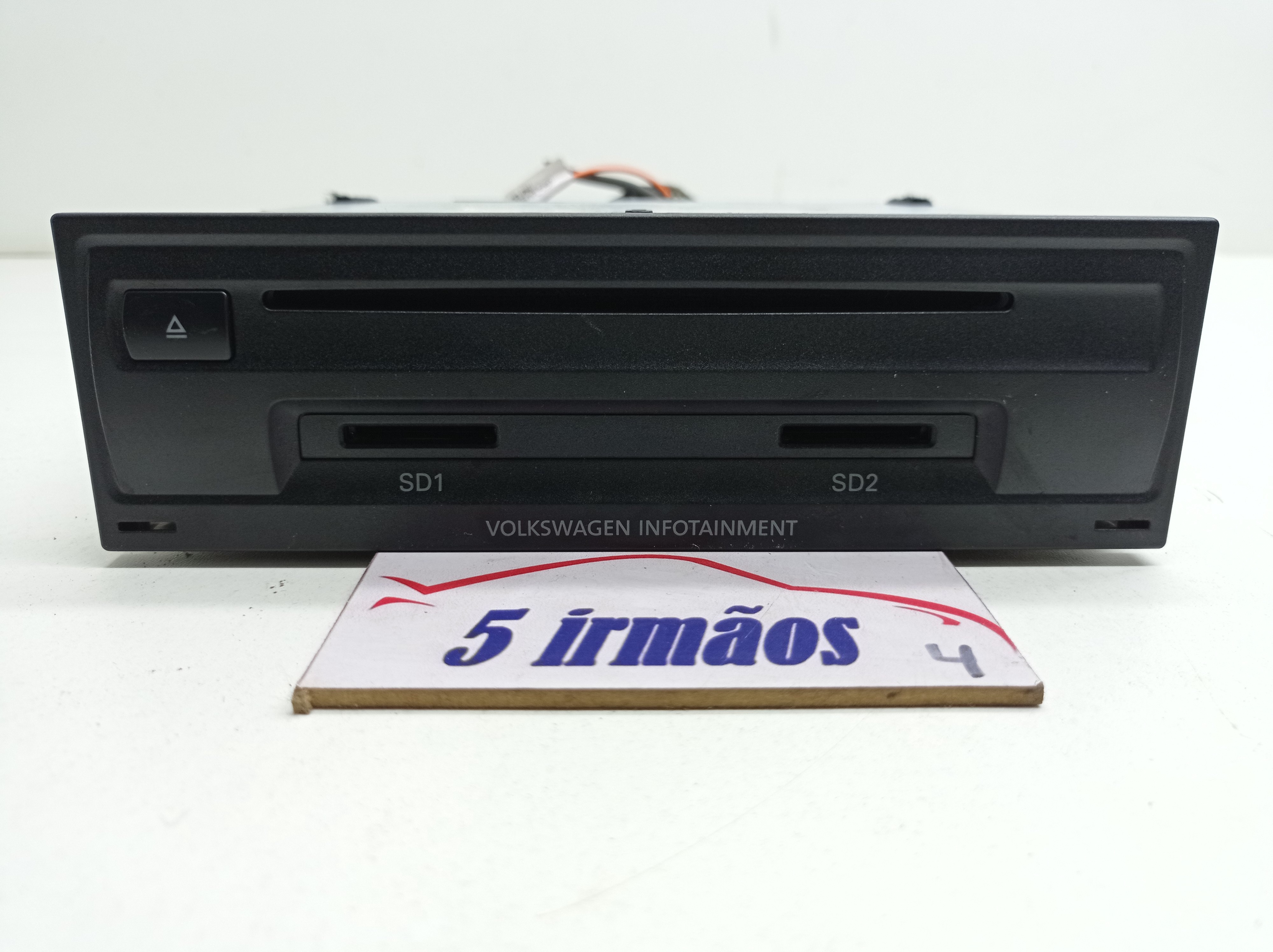 Mib Multimídia Vw Touareg 4.2 V8 2012 / 2013 N7p6035754a