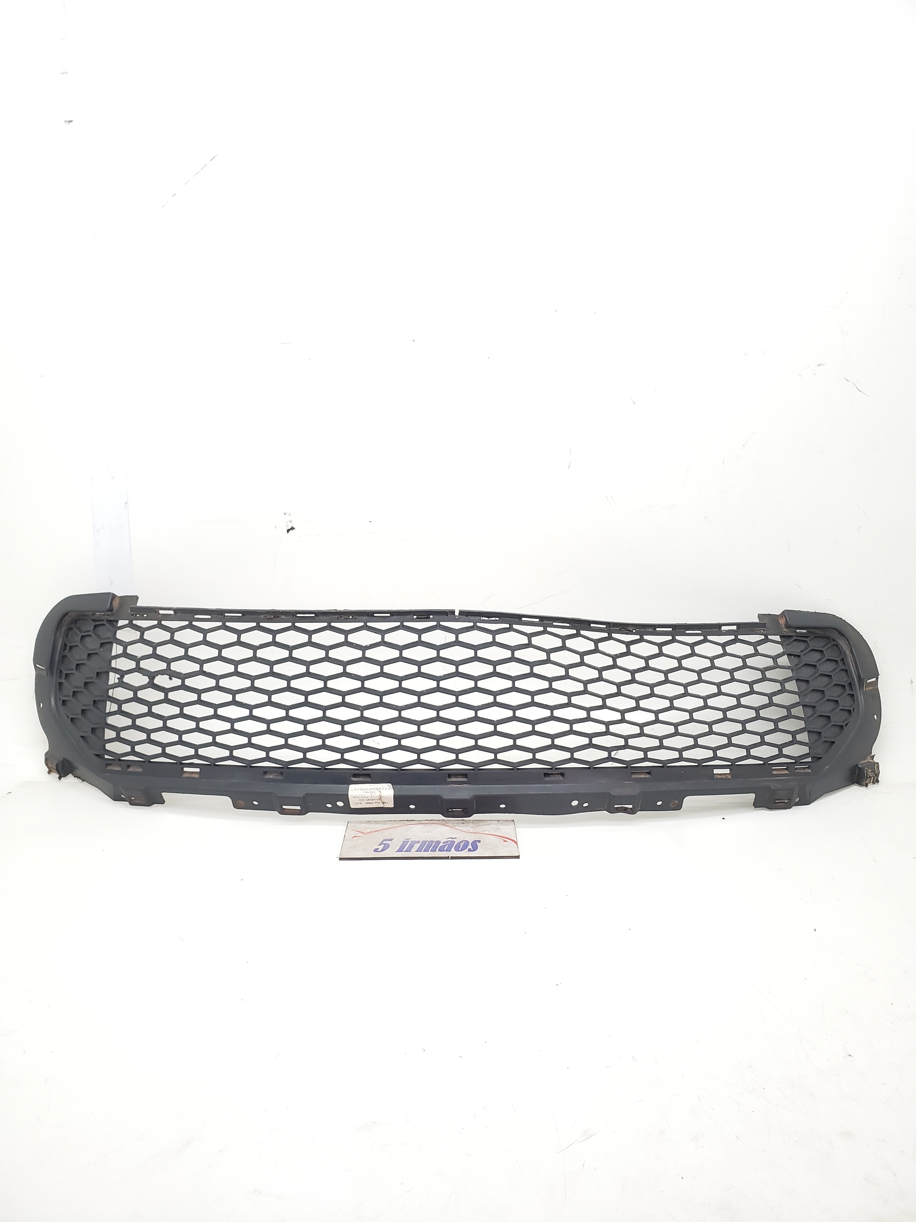 Grade Inferior Para-choque Dianteiro Freelander 2 2.2 2012  Preto
