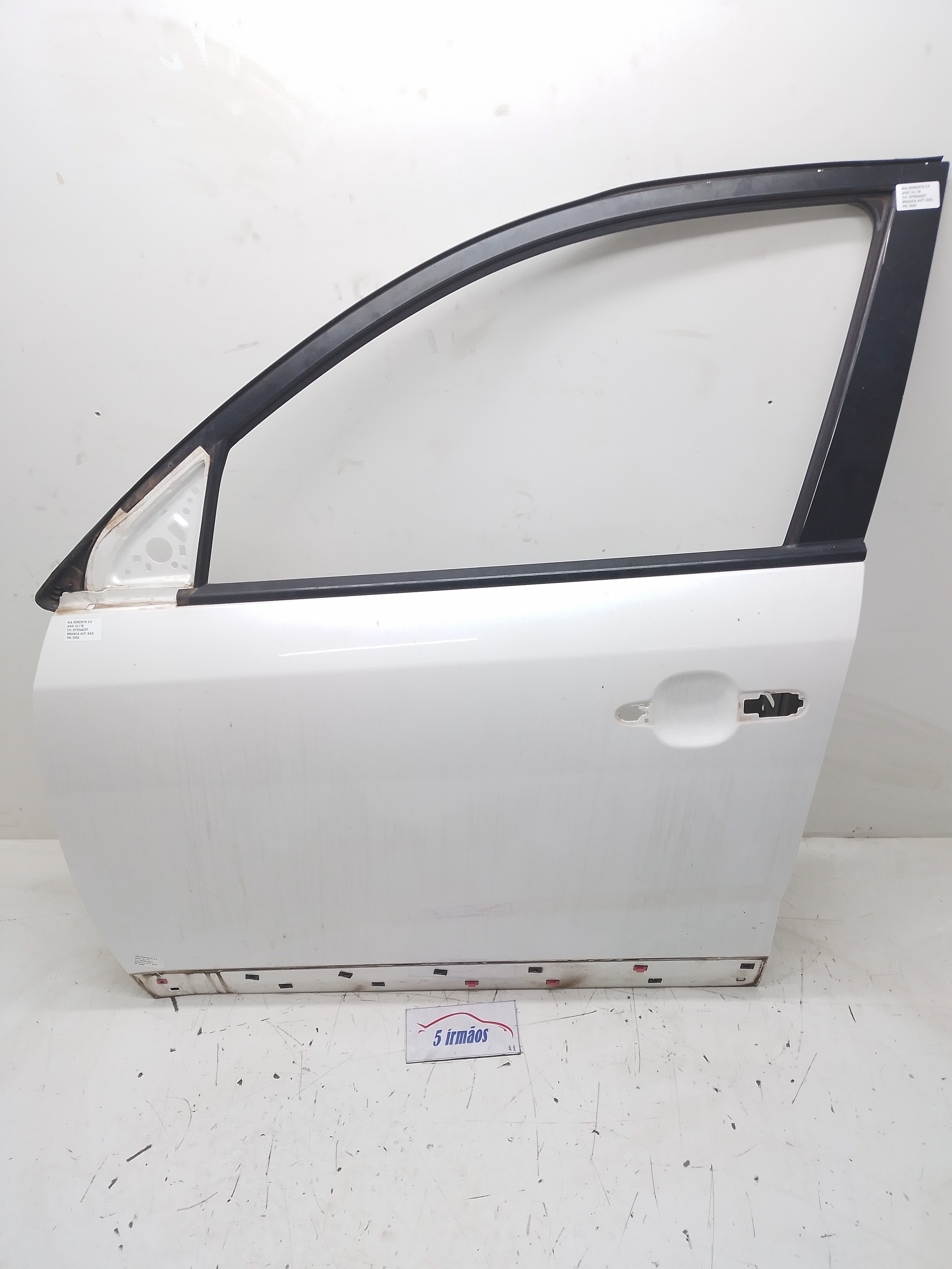 Porta Dianteira Esquerda Kia Sorento 3.5 2014  Dianteira Esquerdo Branco