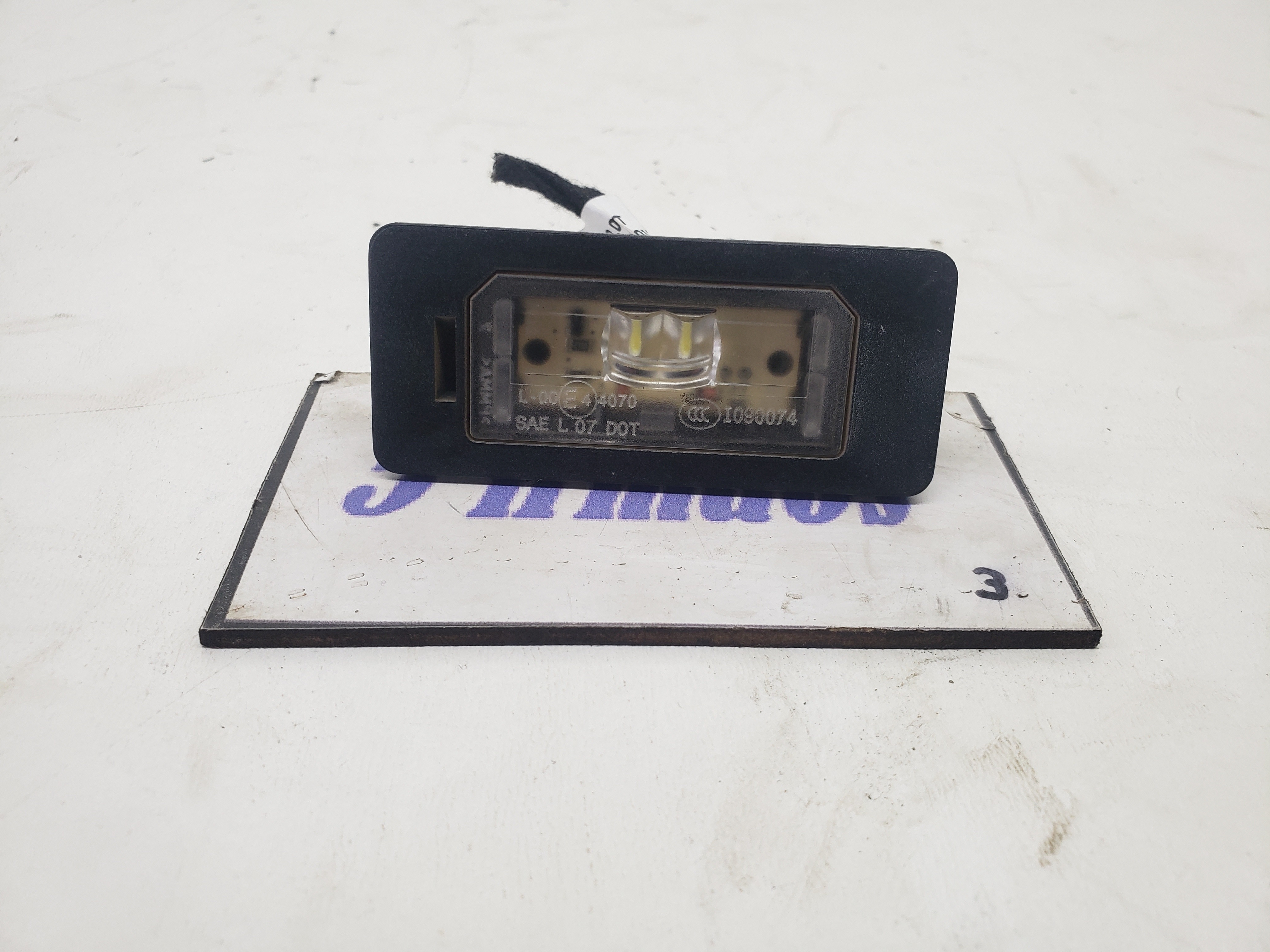 Lanterna Luz Placa Traseira Bmw 320i 2.0 2013 / 2014 / 2015
